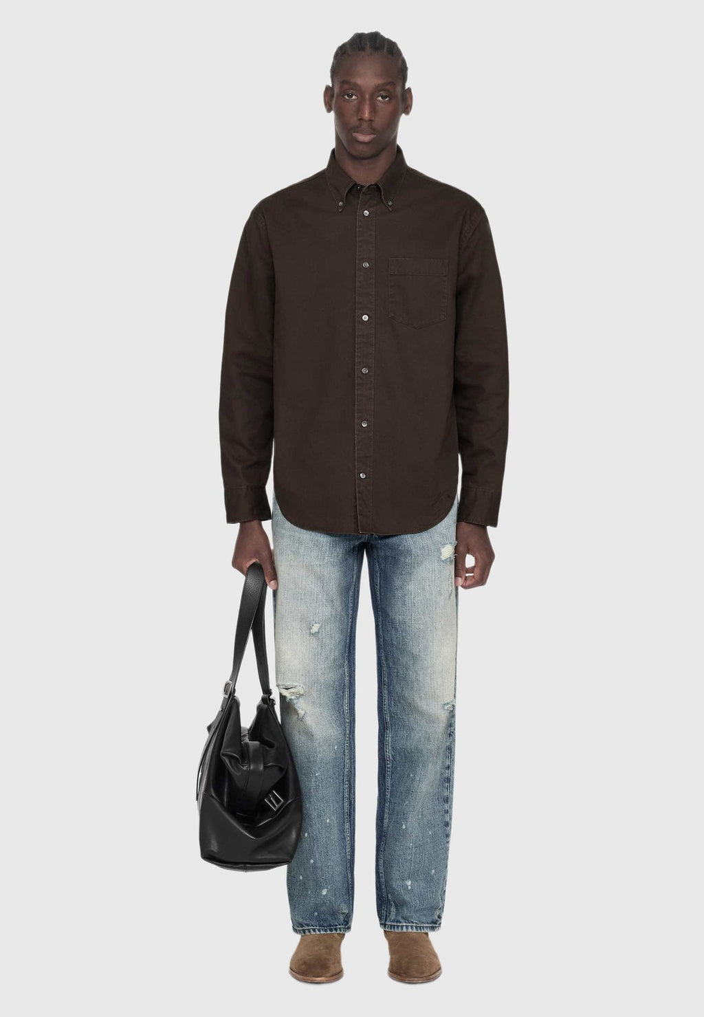 AllSaintsSTOW LS SHIRT . - Hemd