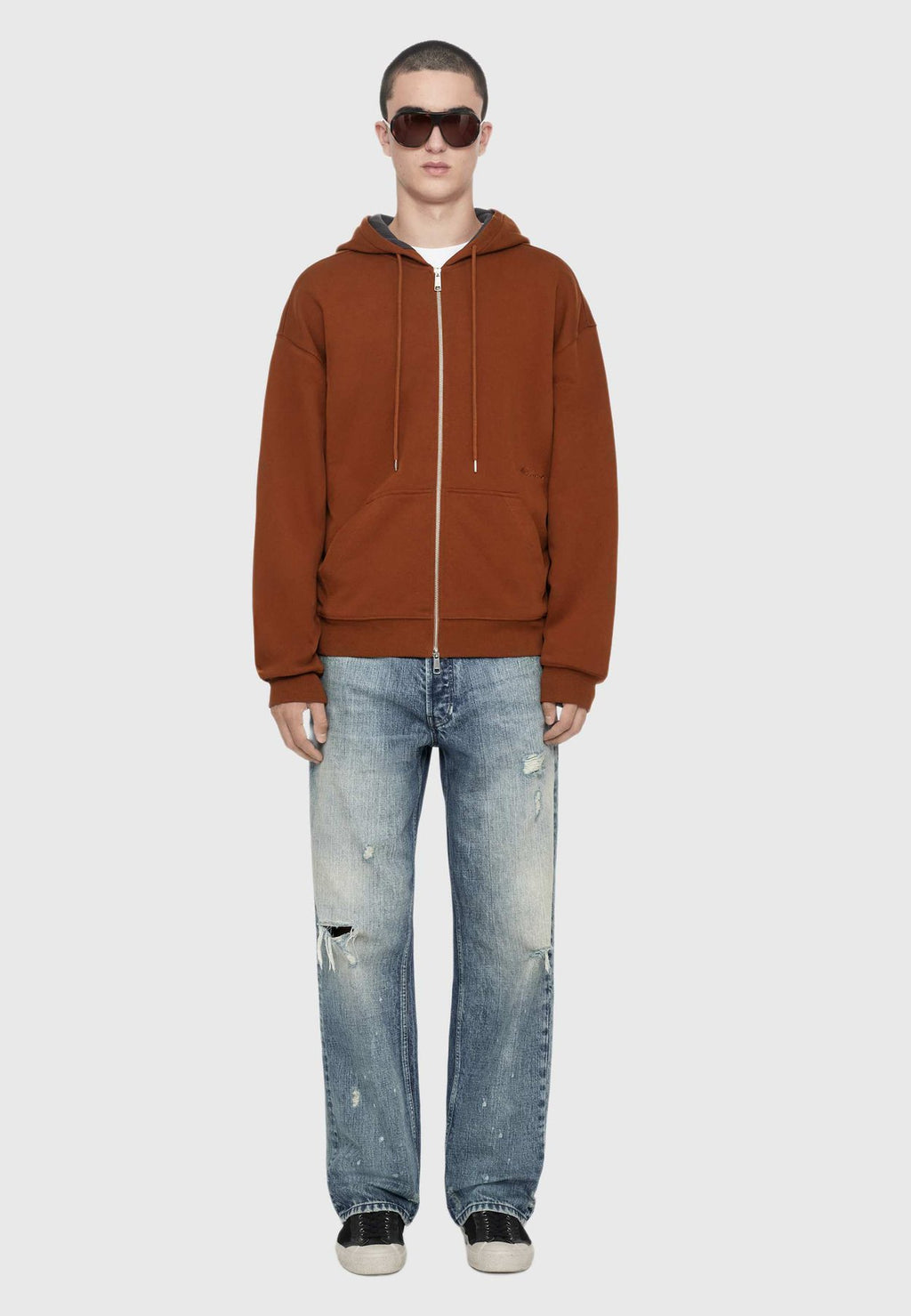 AllSaintsBRAX ZIP HOODY . - Sweatjacke