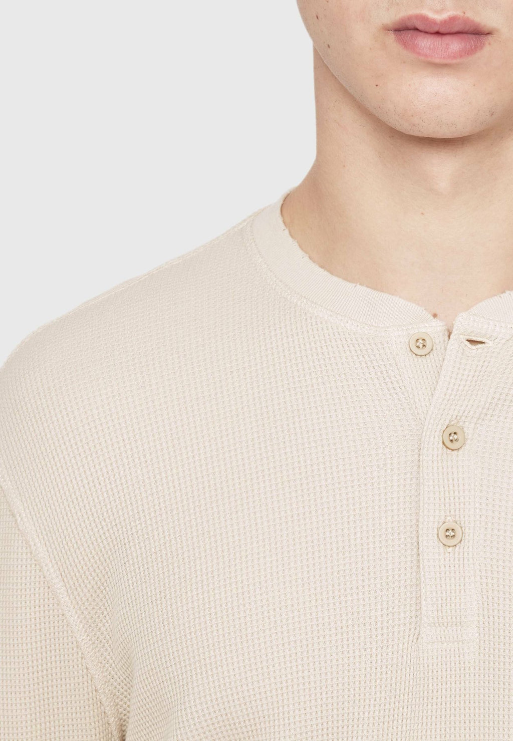 AllSaintsRAINE LS HENLEY . - Langarmshirt