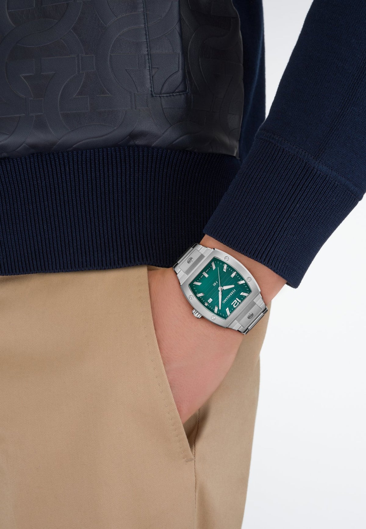 FERRAGAMOF-80 TONNEAU - Uhr