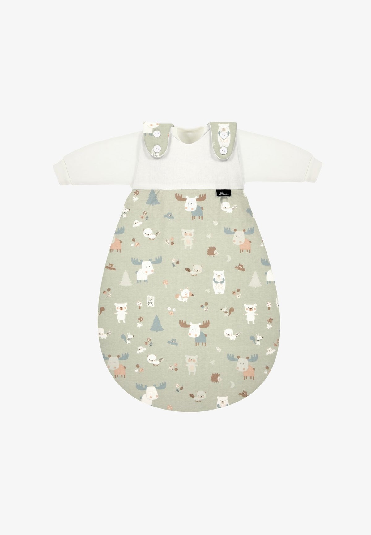 AlviBABY-MÄXCHEN 3-TEILIG - Nachtwäsche Schlafsack