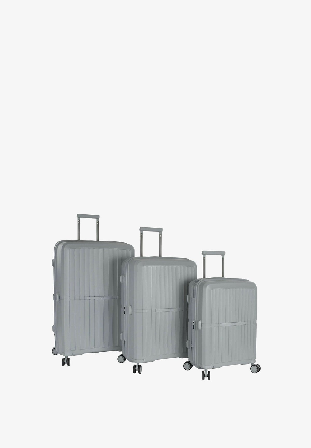 HeysAIRLITE 4 ROLLEN KOFFERSET 3-TEILIG MIT DEHNFALTE UNISEX SET - Kofferset