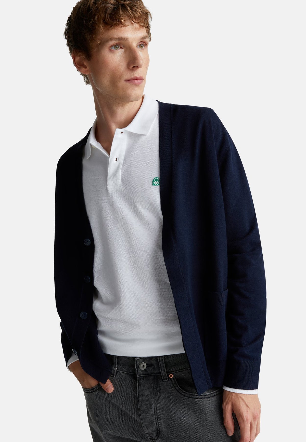 United Colors of BenettonREGULAR FIT - Strickjacke