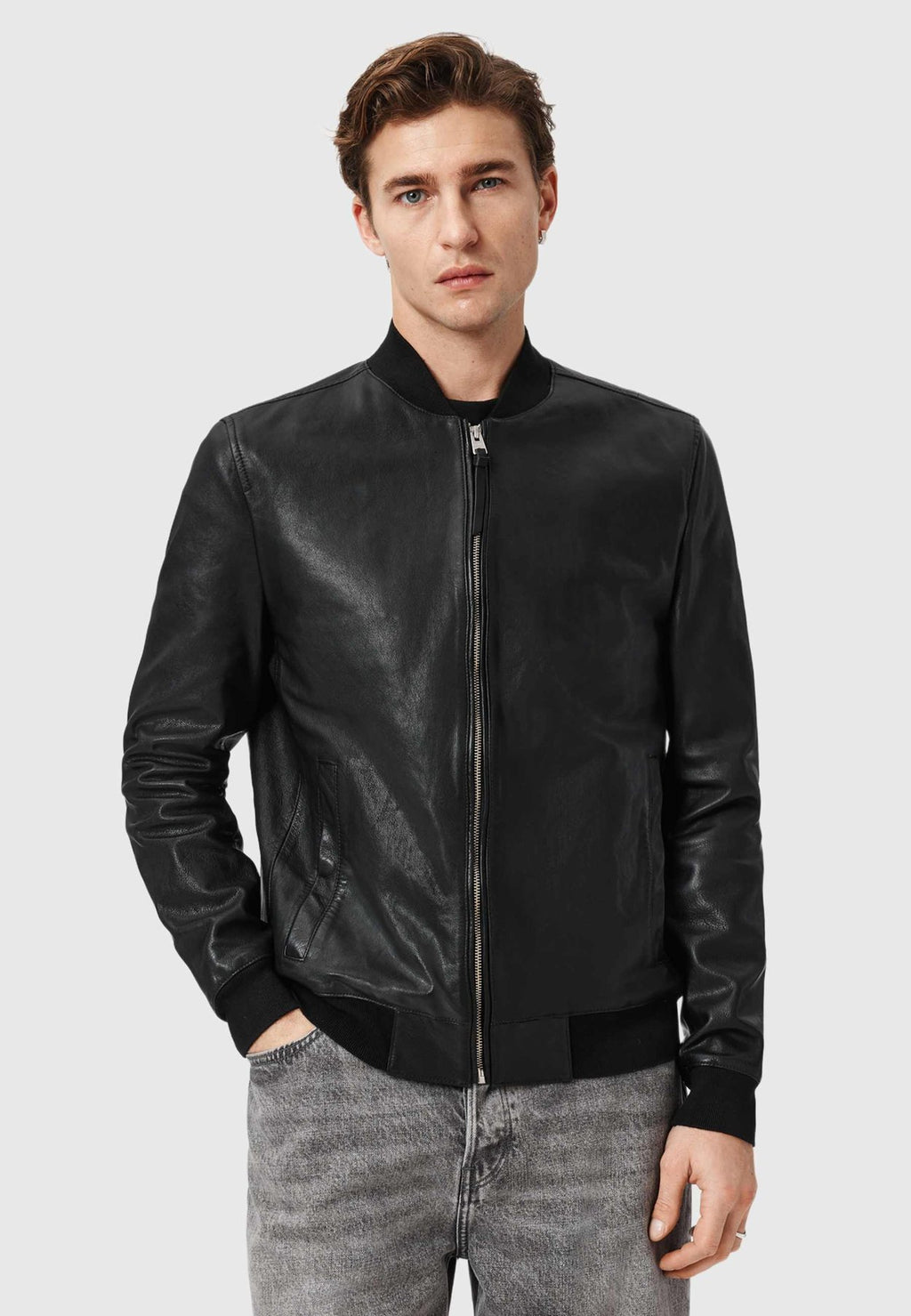 AllSaintsMORTEN - Lederjacke