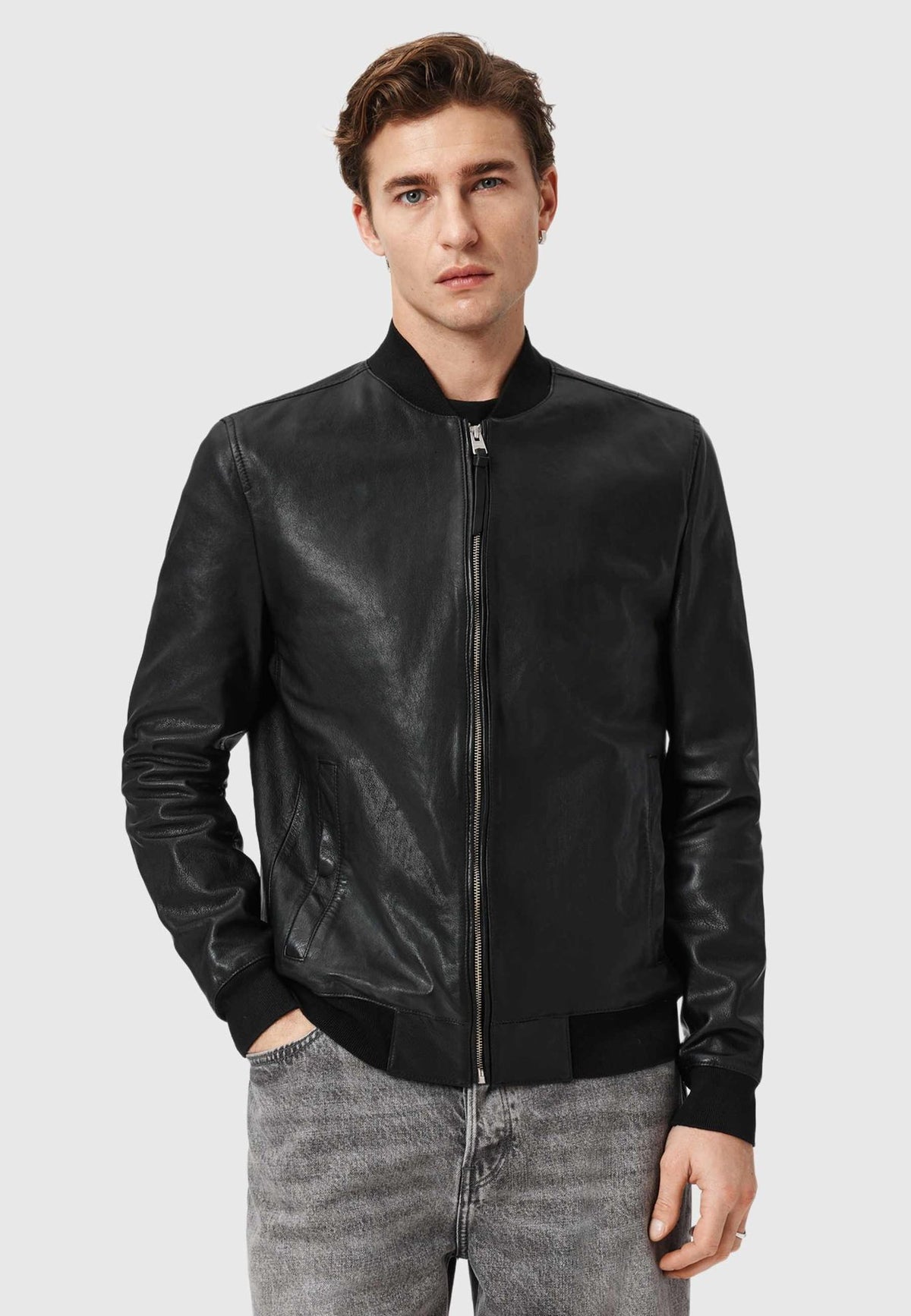 AllSaintsMORTEN - Lederjacke