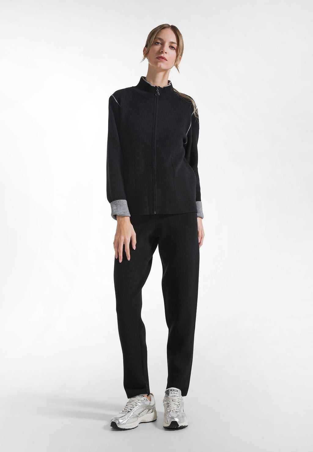 DehaBI-COLOUR TURTLENECK SWEATER - SWEATER - Strickjacke