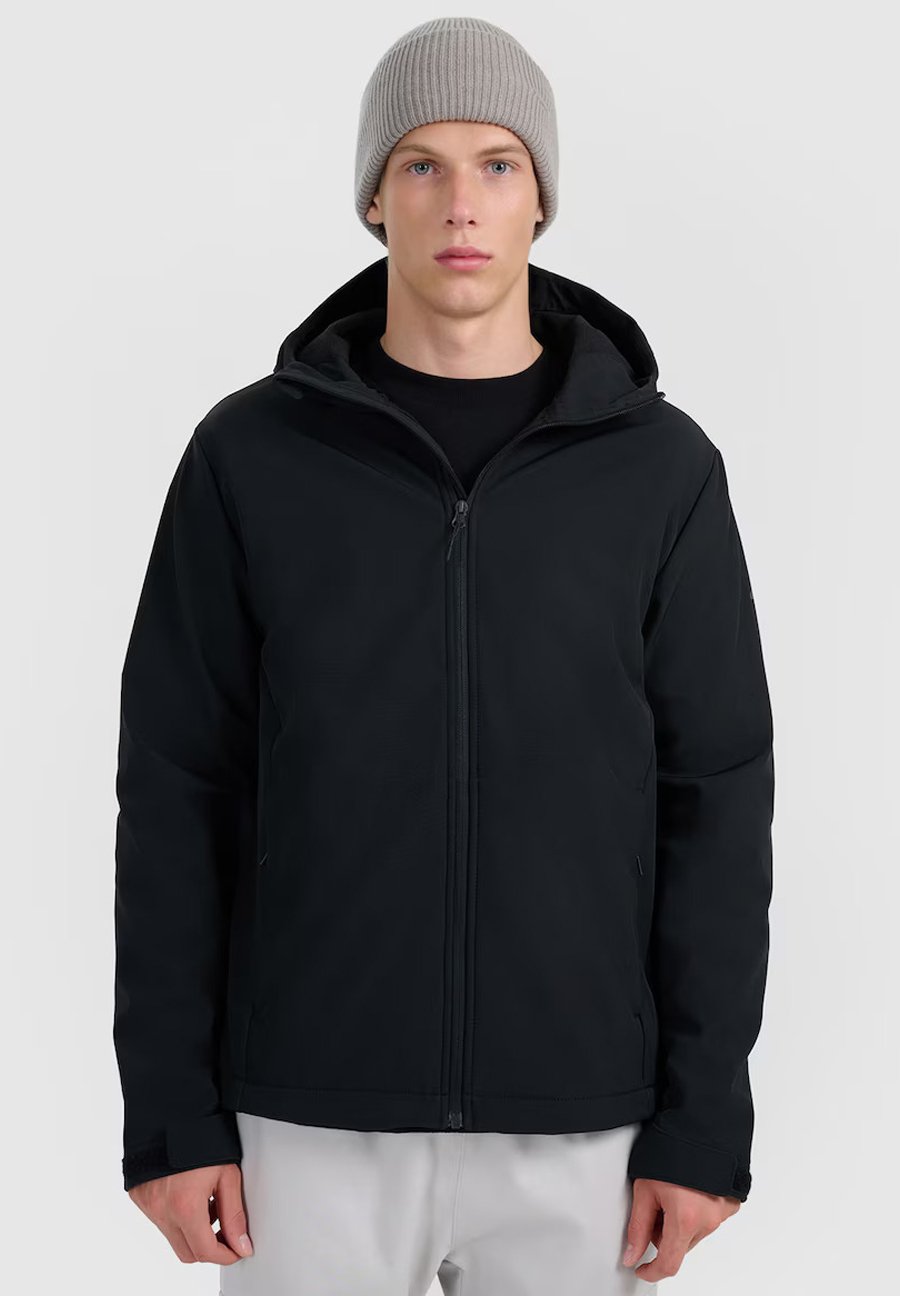 4F4F KURTKA SOFTSHELL WIATROODPORNA MEMBRANA 5000 MĘSKA - Softshelljacke