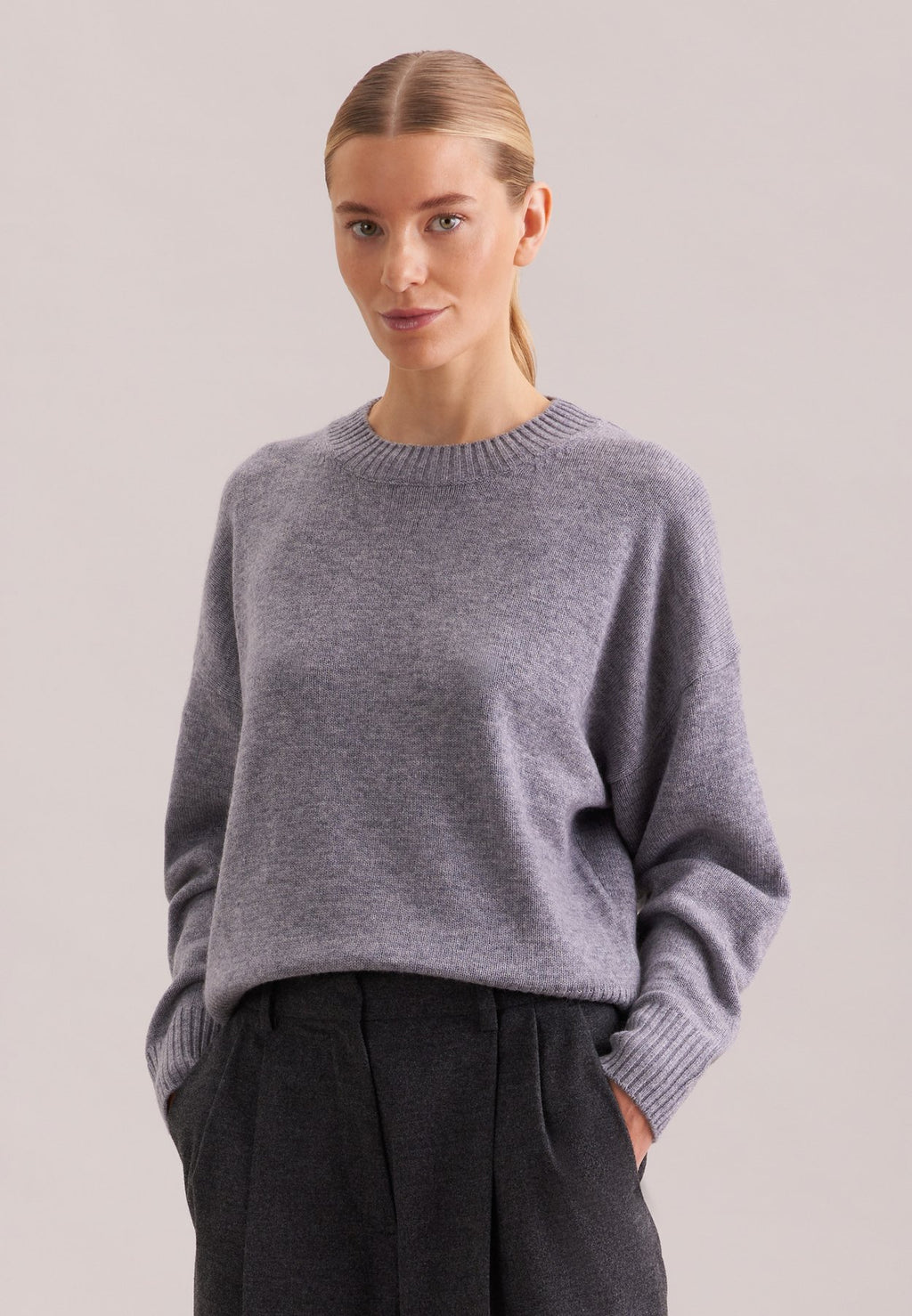 SeidenstickerOVERSIZED - - Strickpullover