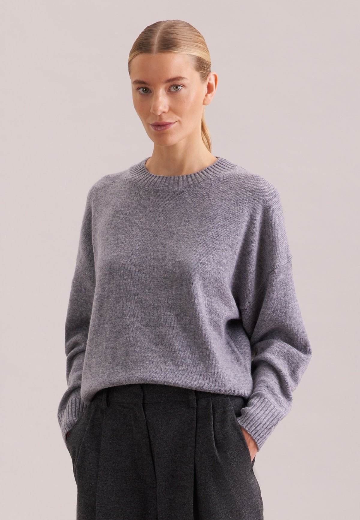 SeidenstickerOVERSIZED - - Strickpullover