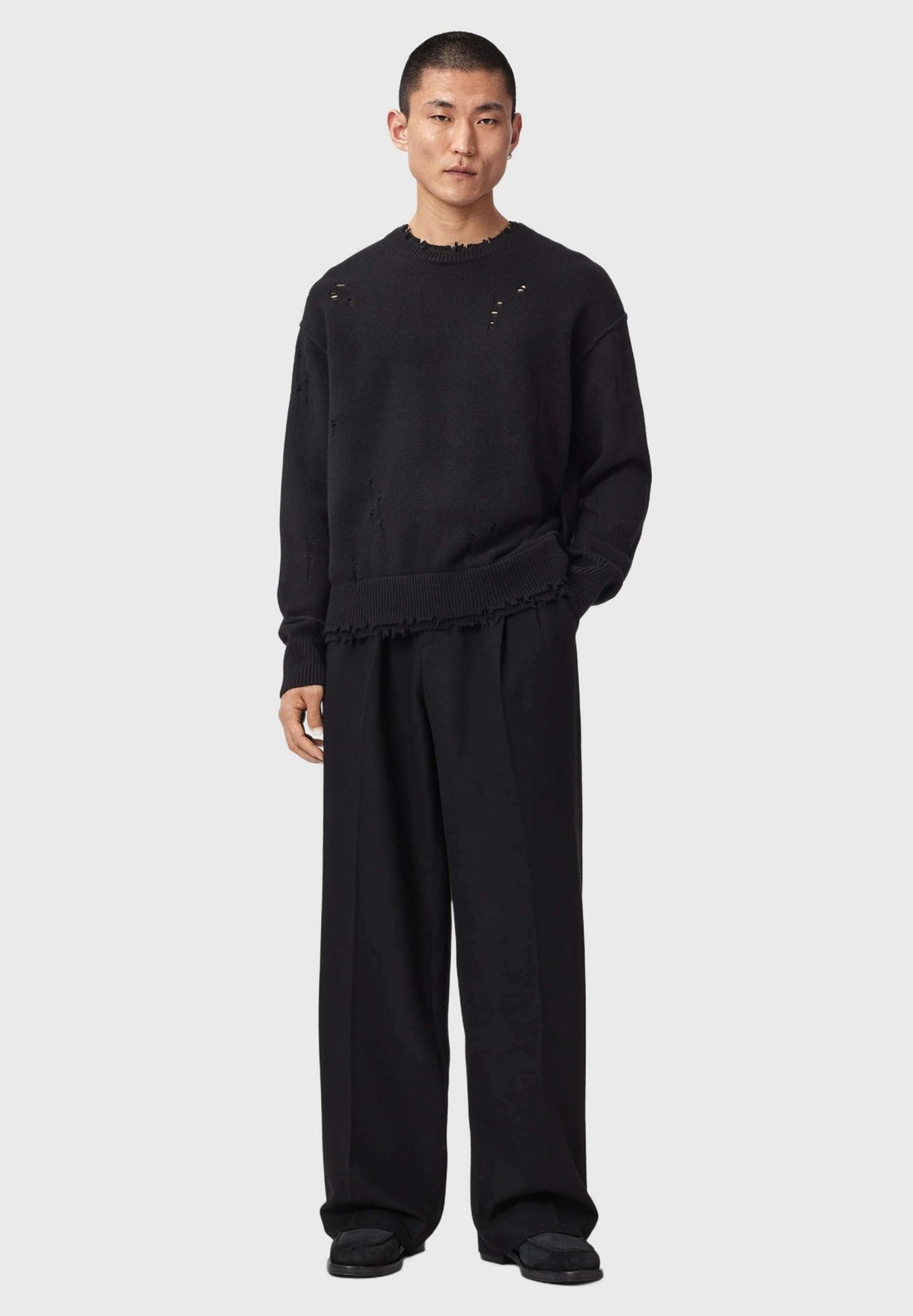 AllSaintsWOLF CREW . - Strickpullover