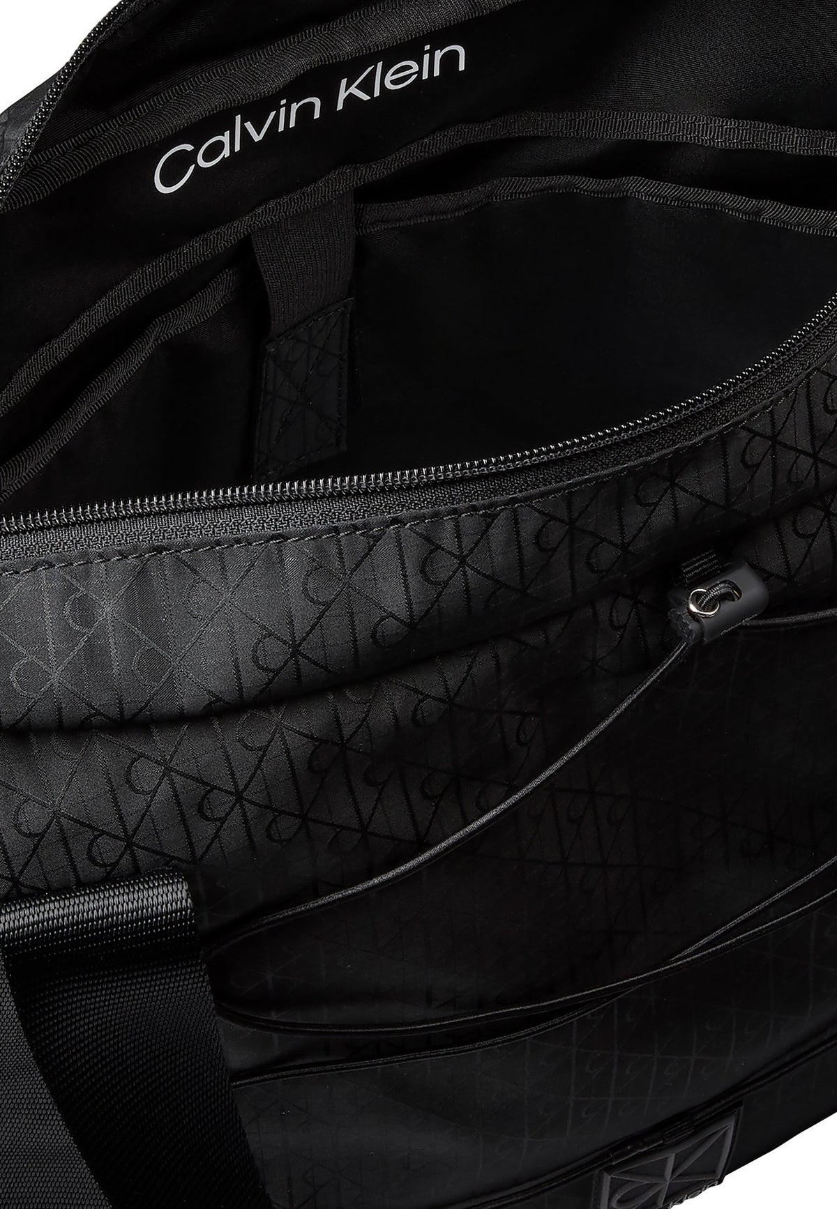 Calvin KleinWATER-REPELLENT JACQUARD TOTE BAG - Einkaufstasche
