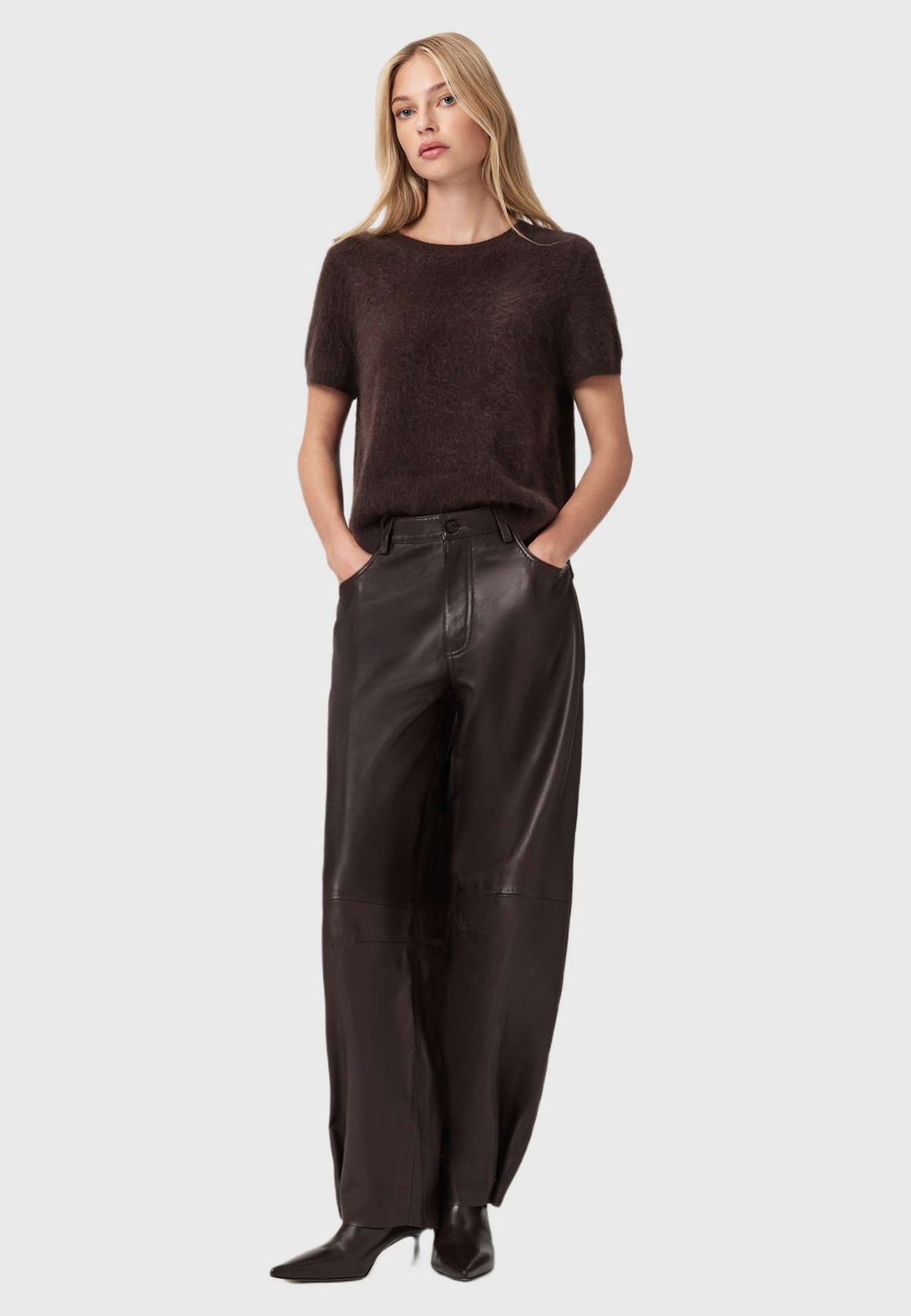 AllSaintsJETT BARREL - Lederhose