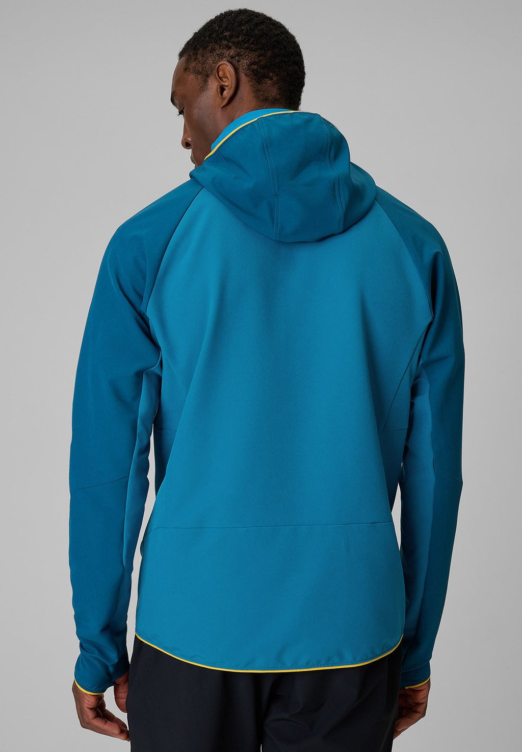 4F4F KURTKA SOFTSHELL WIATROODPORNA MĘSKA - NIEBIESKA XXL - Softshelljacke