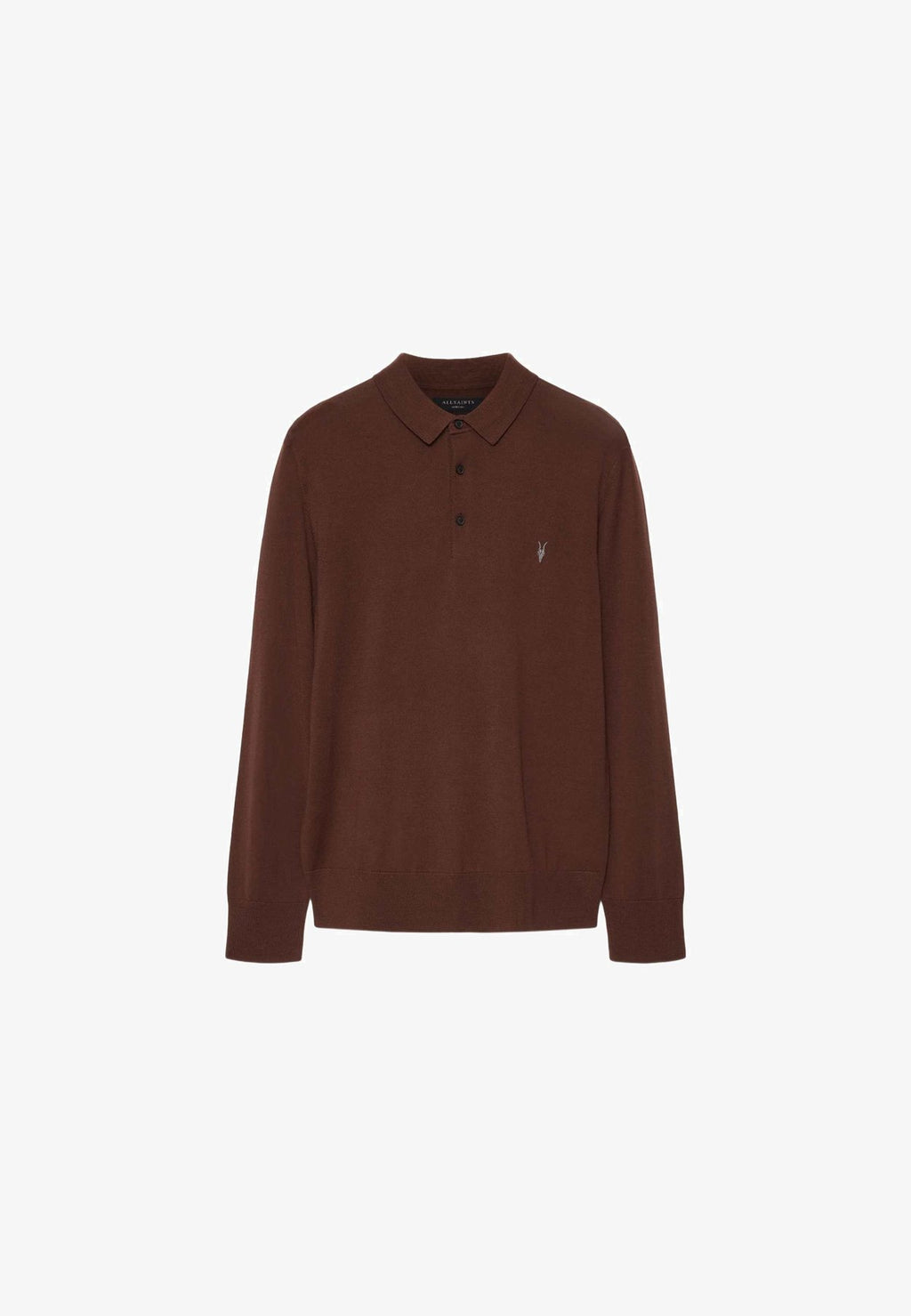AllSaintsMODE MERINO LS POLO - Strickpullover