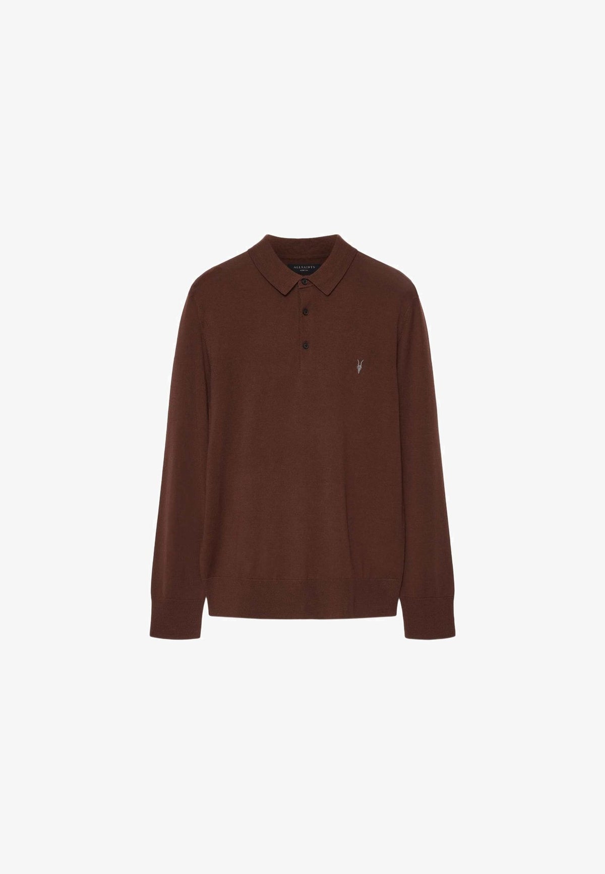 AllSaintsMODE MERINO LS POLO - Strickpullover