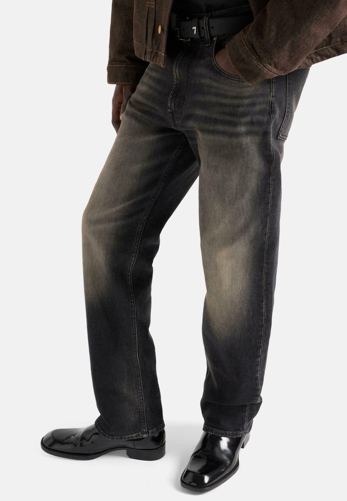 7 for all mankind7 FOR ALL MANKIND STRAIGHT FIT PANTS EASY STRAIGHT - Jeans Straight Leg