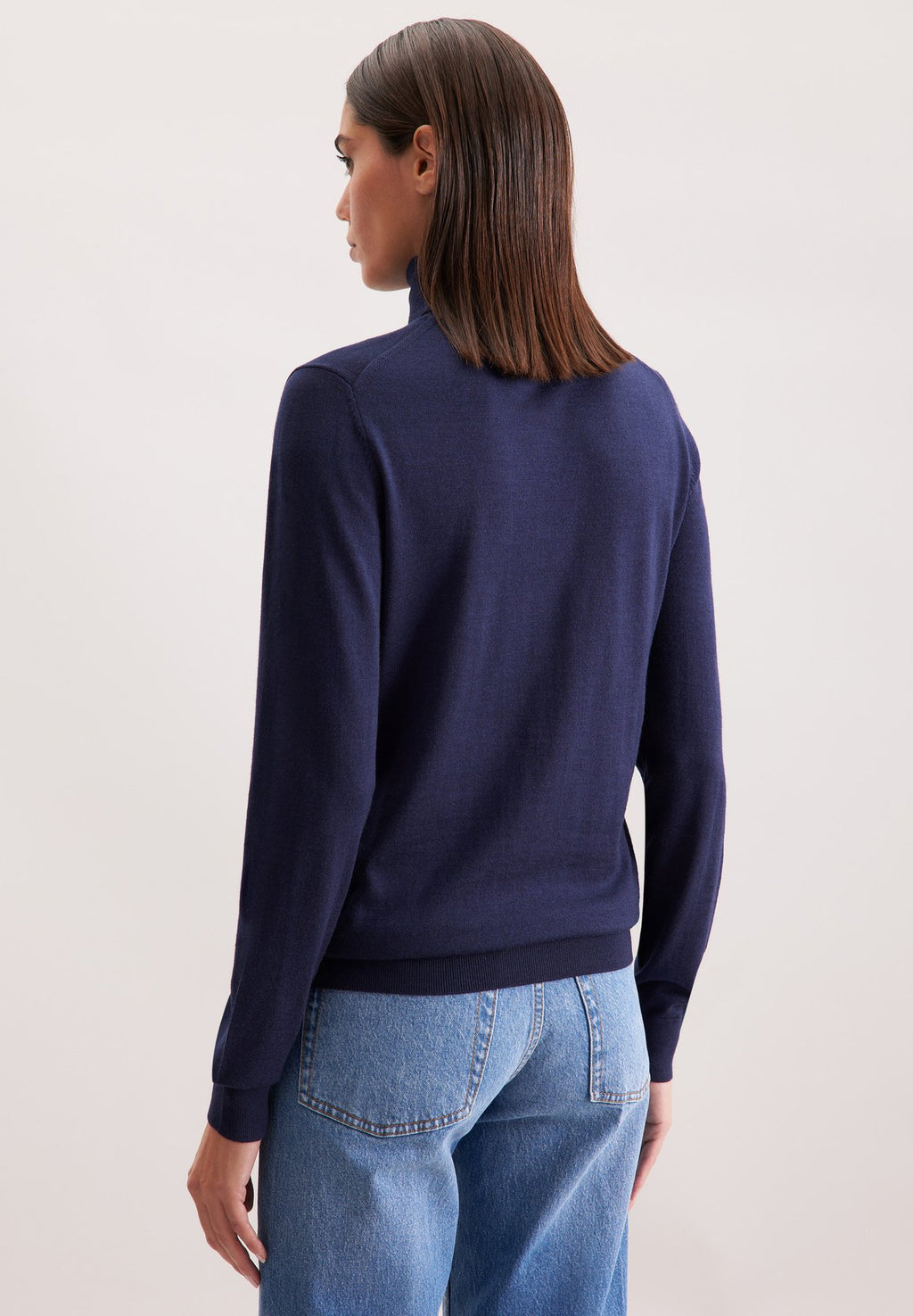SeidenstickerStrickpullover