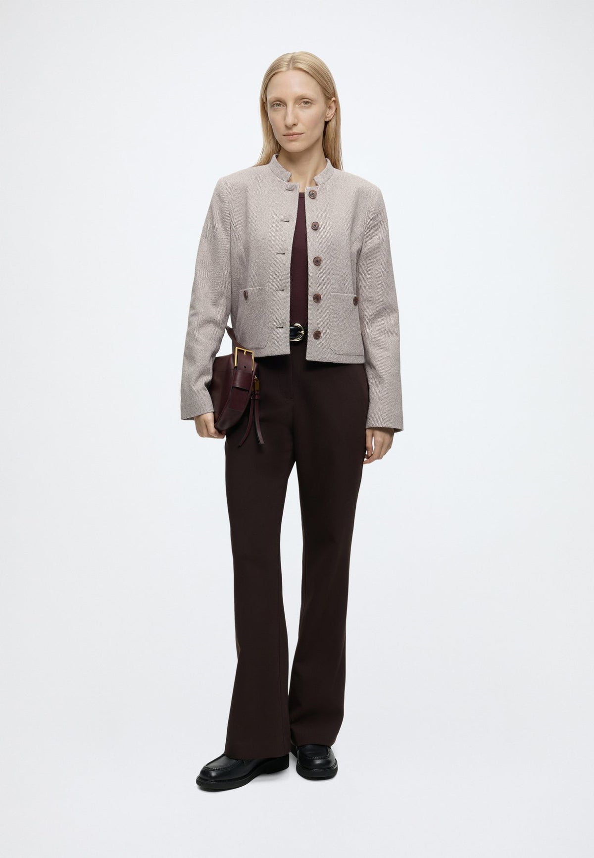 Calvin KleinHERRINGBONE JACKET - Winterjacke