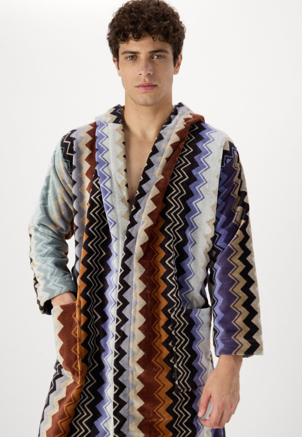 MissoniGIACOMO HOODED BATHROBE UNISEX - Bademantel