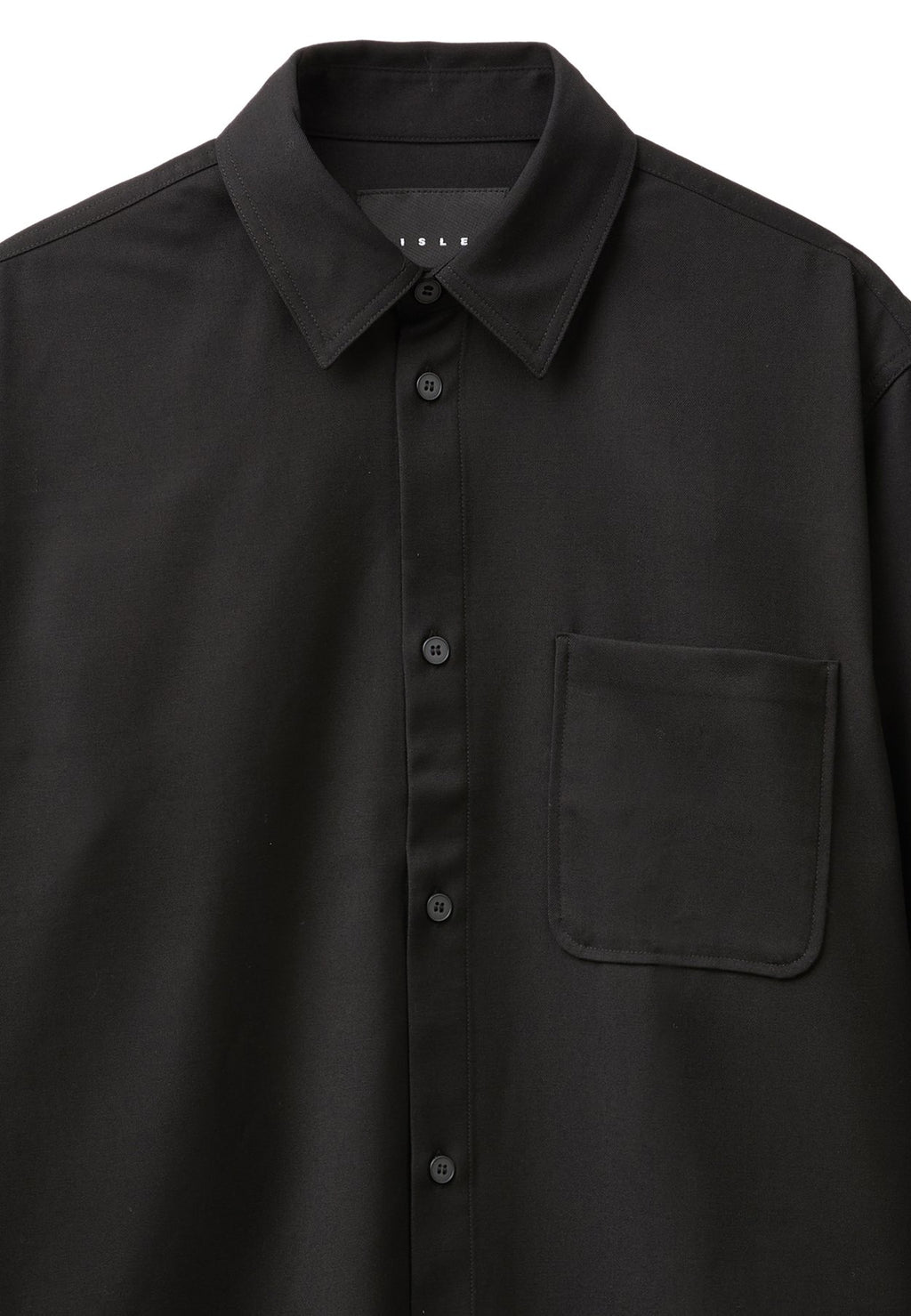 SisleyLONG-SLEEVED SHIRT IN BLEND, COMFORT FIT, WITH HEART-STITCHED POCKET... - Hemd