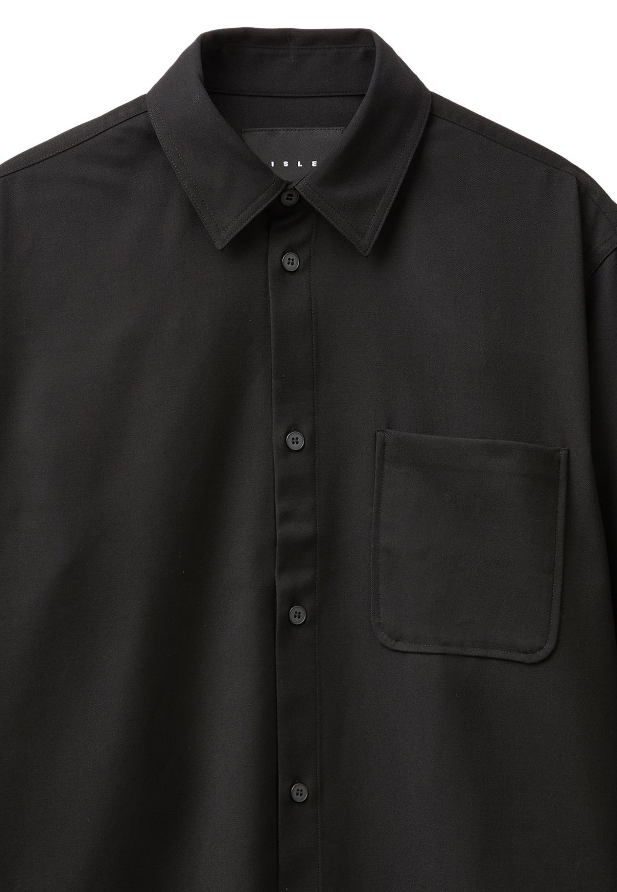 SisleyLONG-SLEEVED SHIRT IN BLEND, COMFORT FIT, WITH HEART-STITCHED POCKET... - Hemd