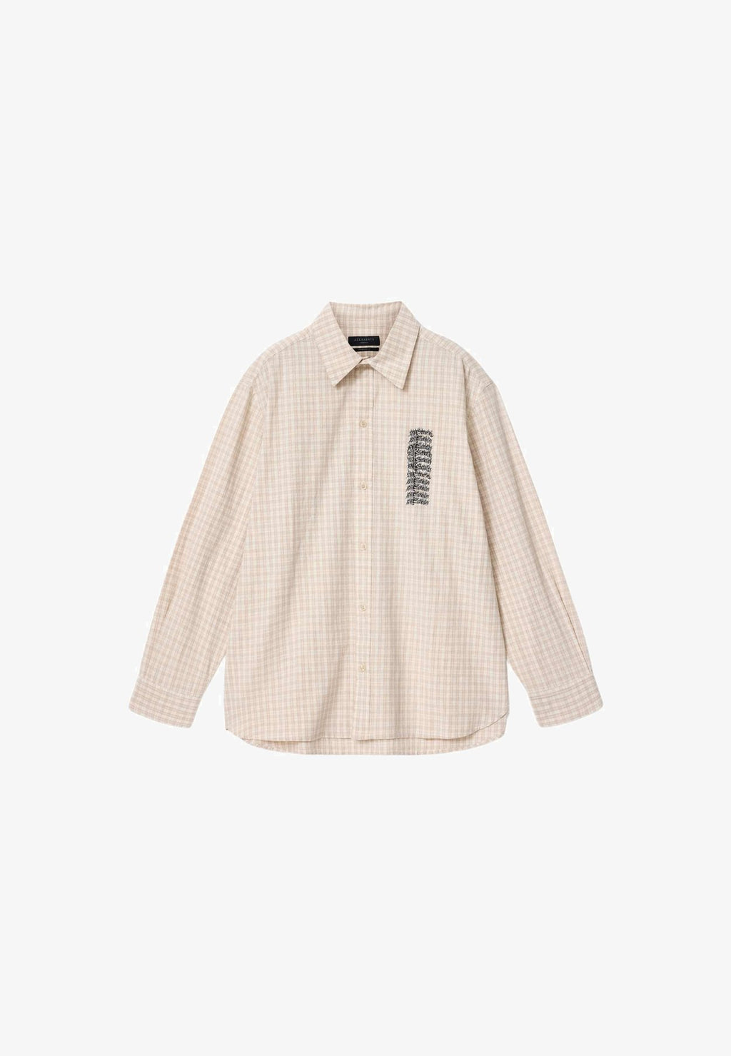 AllSaintsREPEATER LS SHIRT . - Hemd