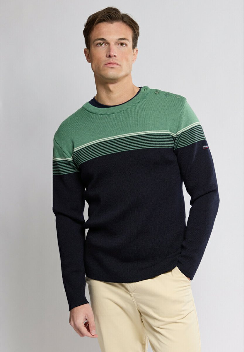 Armor lux2COLORS MARINE PULLOVER - Strickpullover