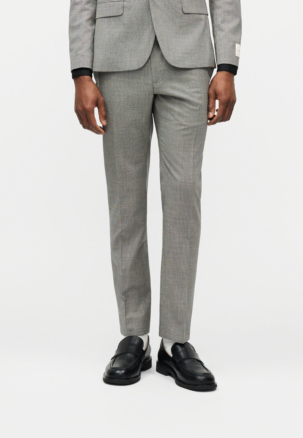 Calvin KleinHOUNDSTOOTH SLIM TROUSER - Anzughose
