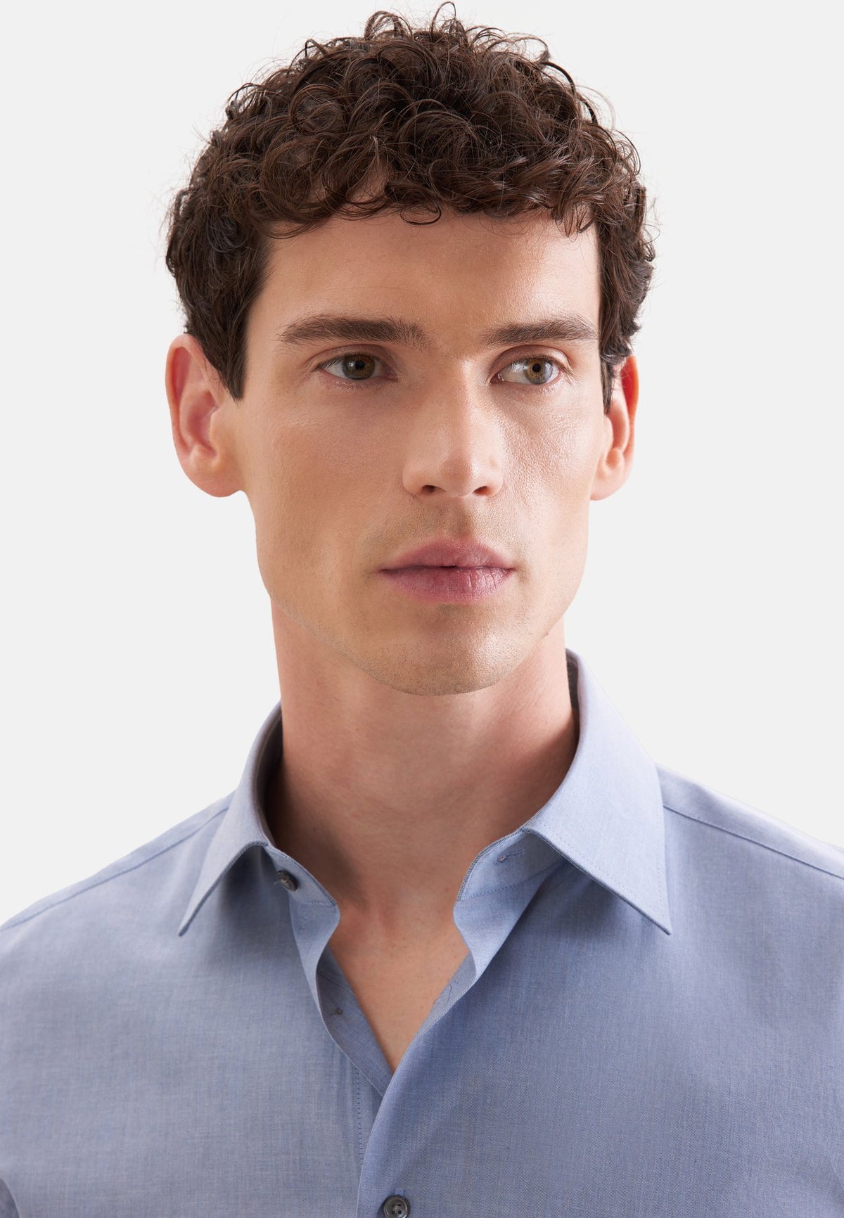 SeidenstickerSLIM - CHAMBRAY - Businesshemd