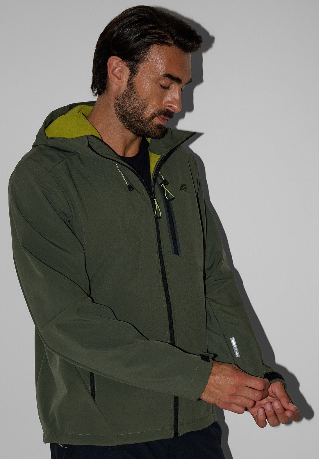 4FKURTKA SOFTSHELL WIATROODPORNA MEMBRANA 8000 MĘSKA - Softshelljacke