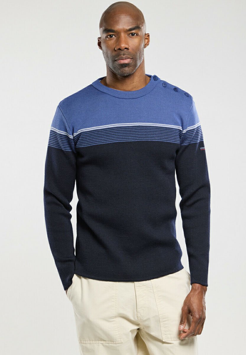 Armor lux2COLORS MARINE PULLOVER - Strickpullover