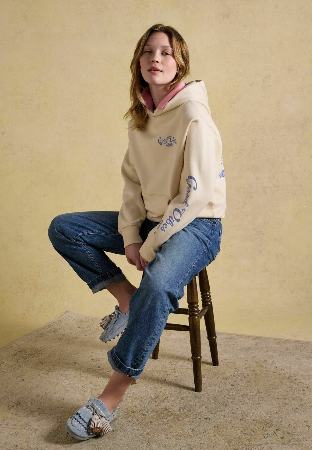 Tom JouleREGULAR FIT - BEACH GRAPHIC UNISEX OVERSIZED HOODIE . - Kapuzenpullover