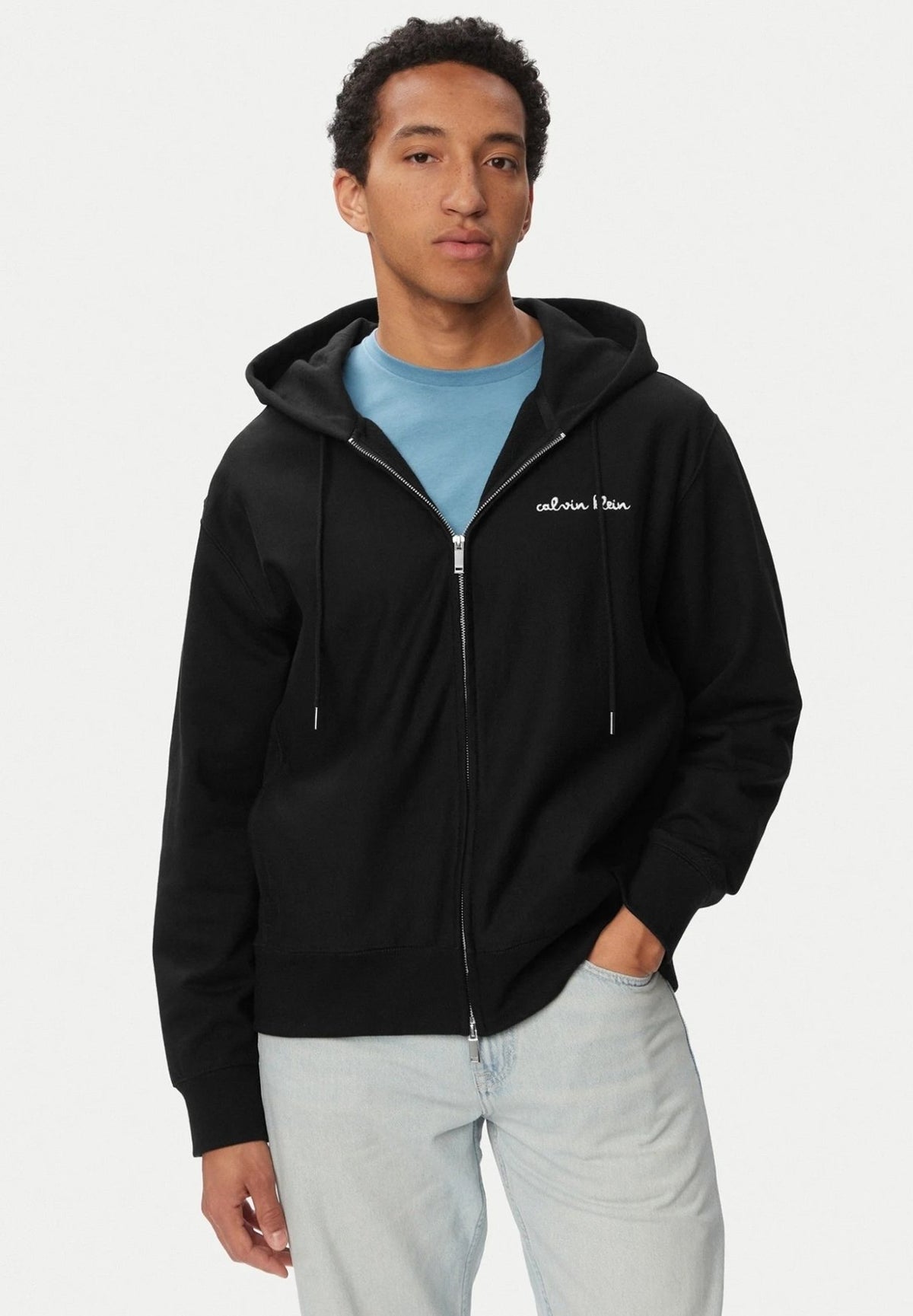 Calvin KleinLS PRM TERY SCRIPT F - Sweatjacke