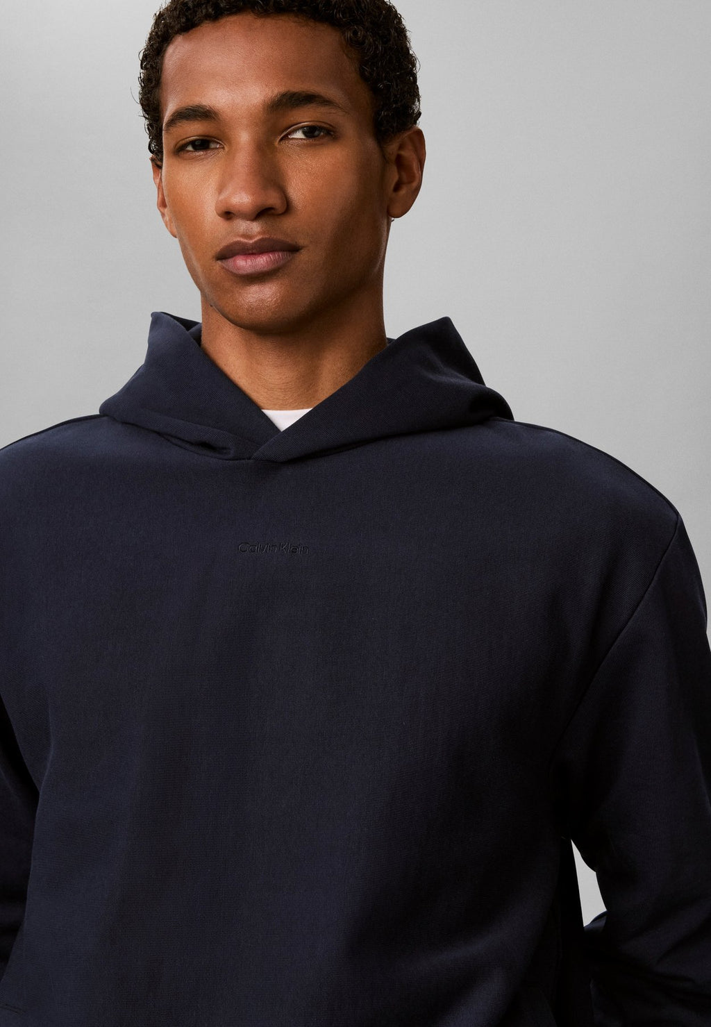 Calvin KleinMICRO LOGO PREMIUM SUEDED TERRY HOODY - Kapuzenpullover