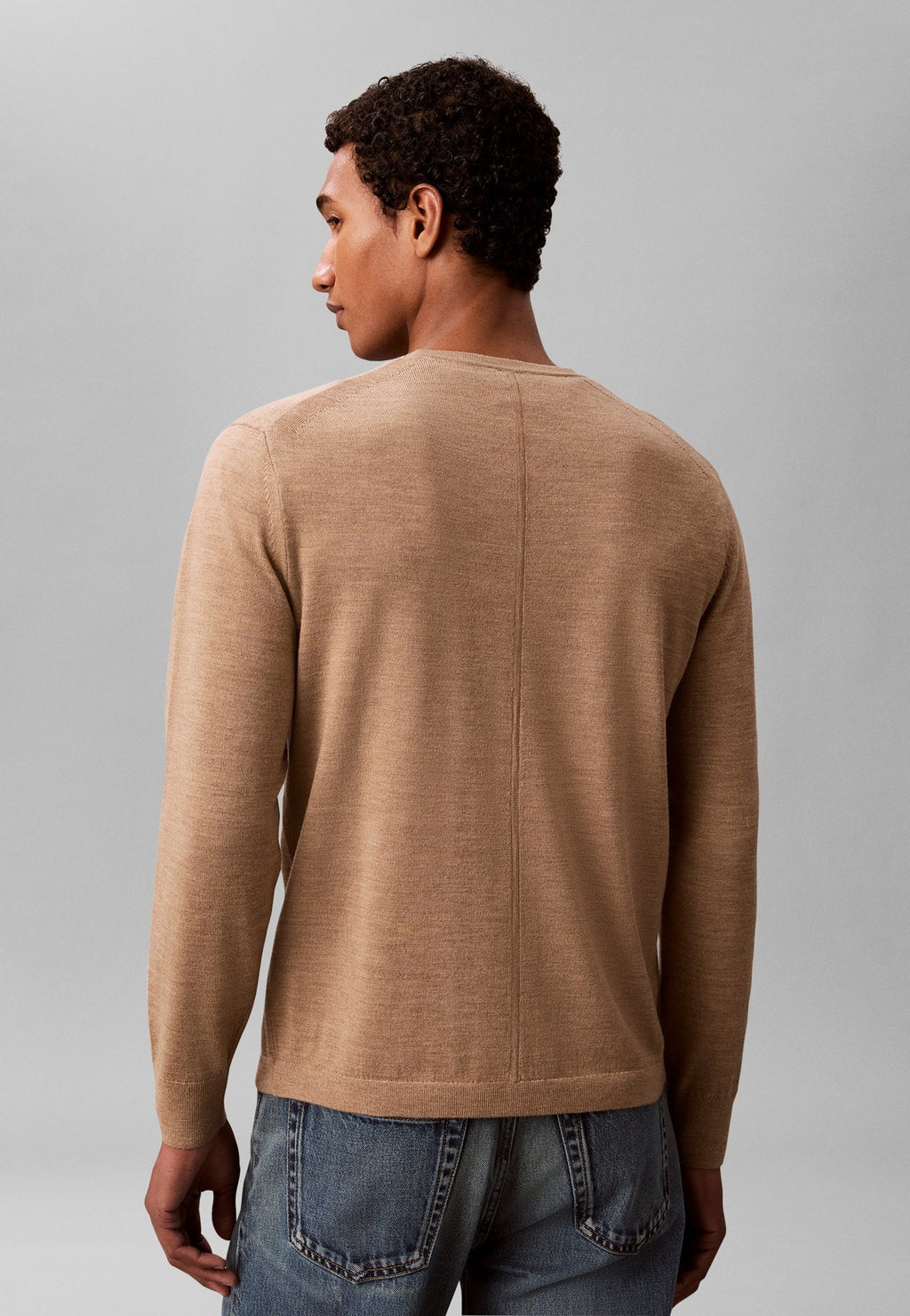 Calvin KleinMERINO WOOL CLASSIC JUMPER - Strickpullover