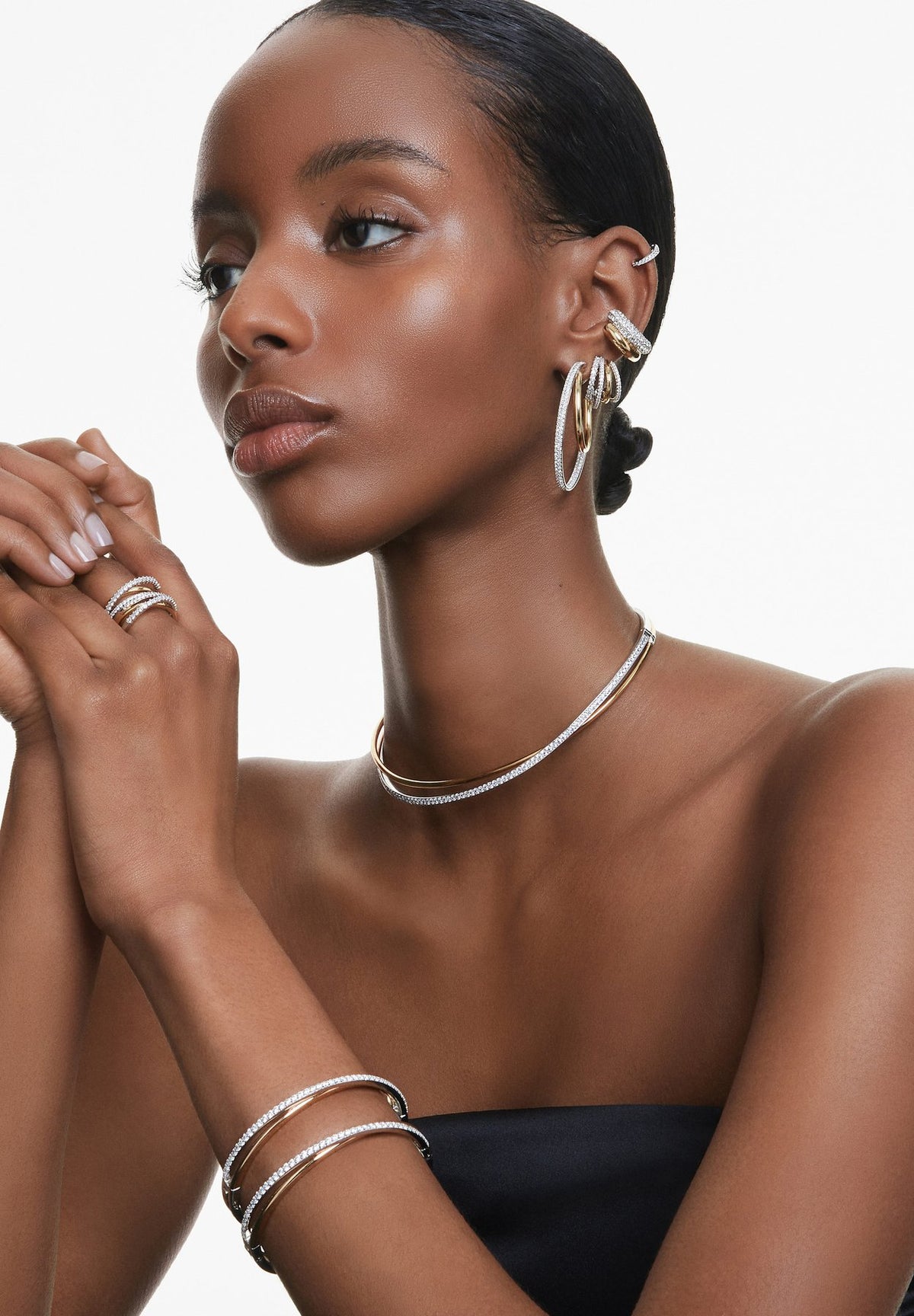 SwarovskiHYPERBOLA BANGLE - Armband