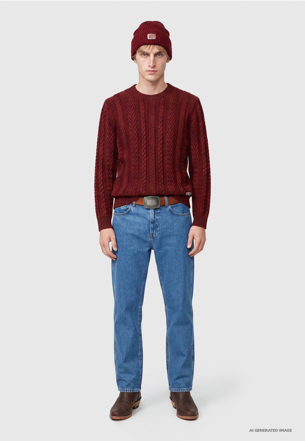 United Colors of BenettonMEDIUM BLUE WASH BOOTCUT JEANS. - Jeans Straight Leg