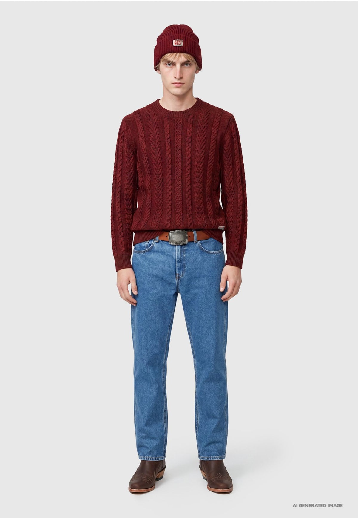 United Colors of BenettonMEDIUM BLUE WASH BOOTCUT JEANS. - Jeans Straight Leg
