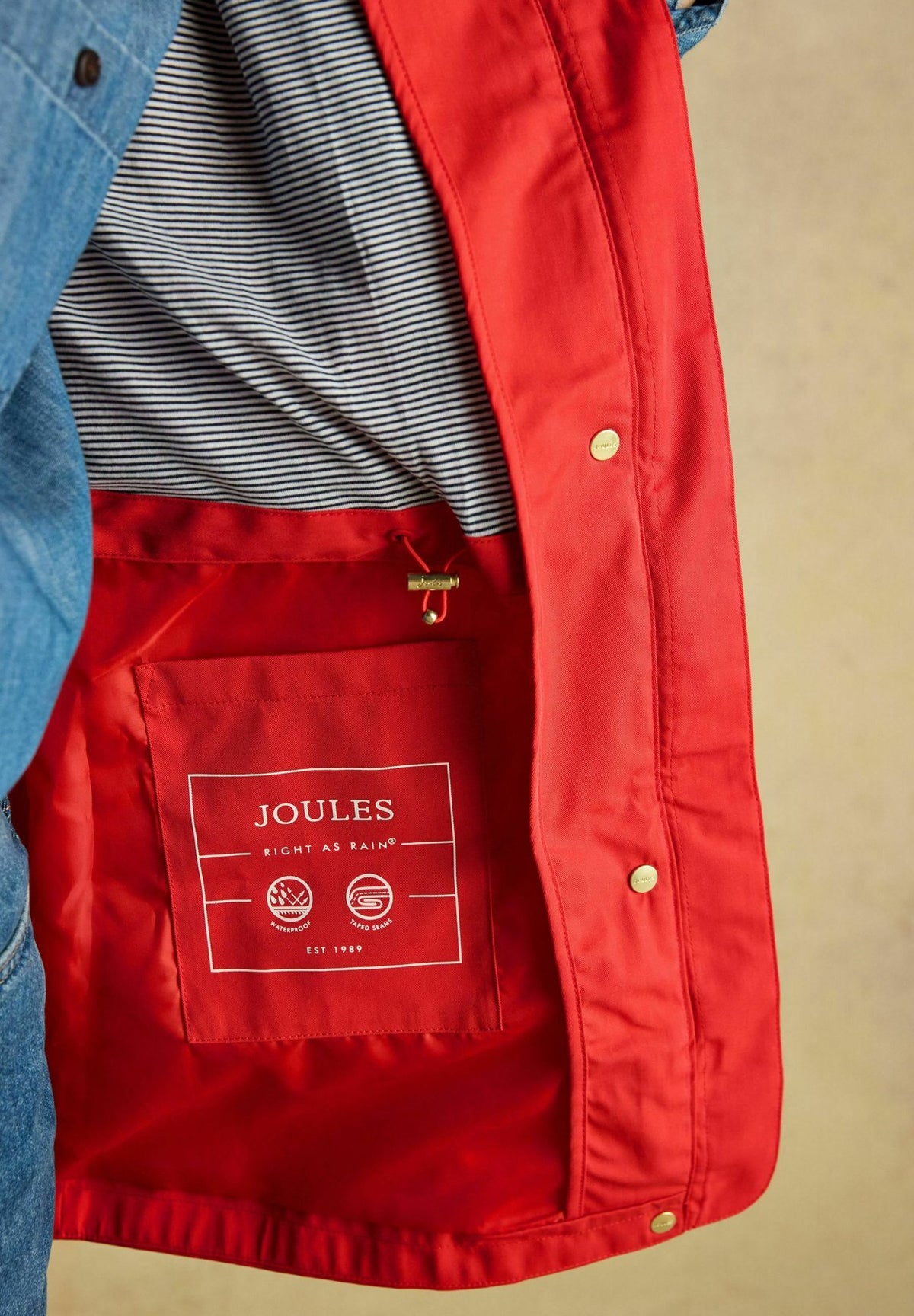 Tom JouleREGULAR FIT - PORTWELL WATERPROOF RAINCOAT WITH HOOD - Parka