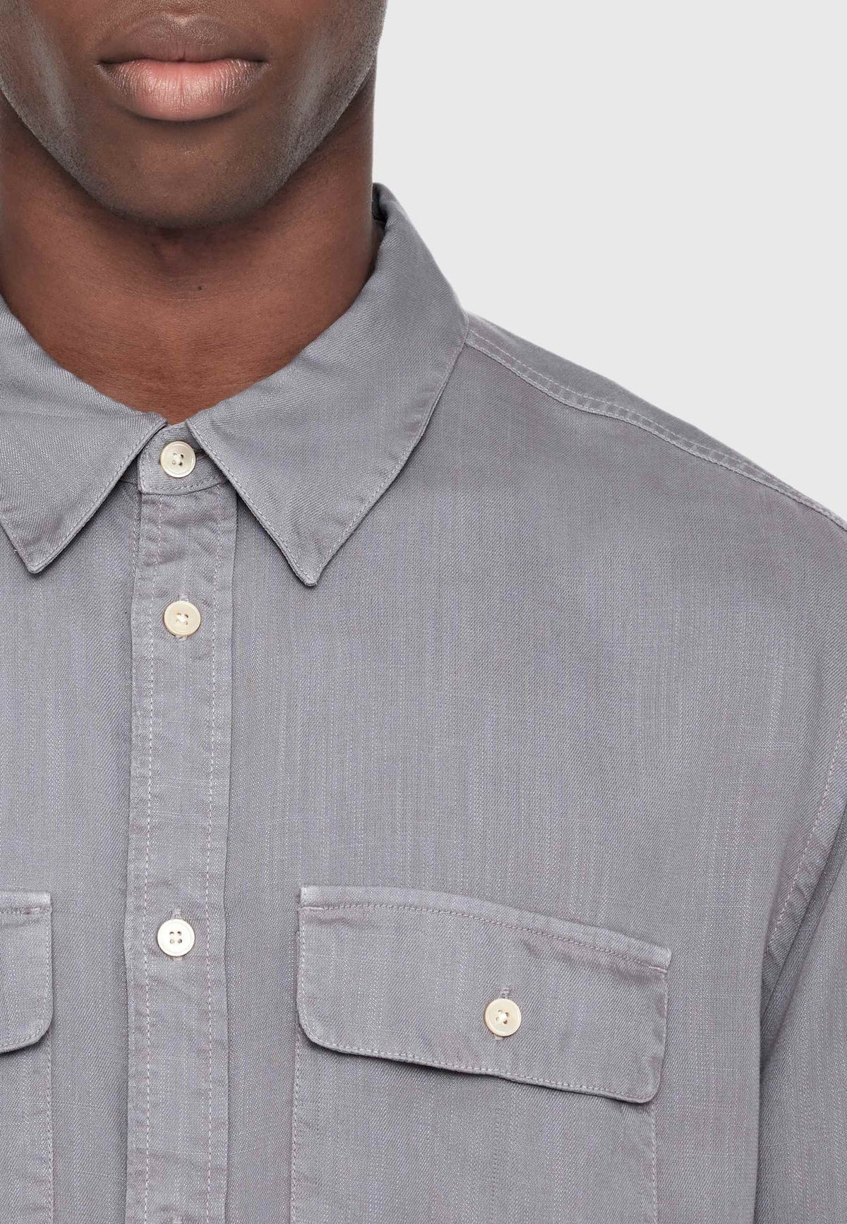 AllSaintsBOND LS SHIRT - Hemd