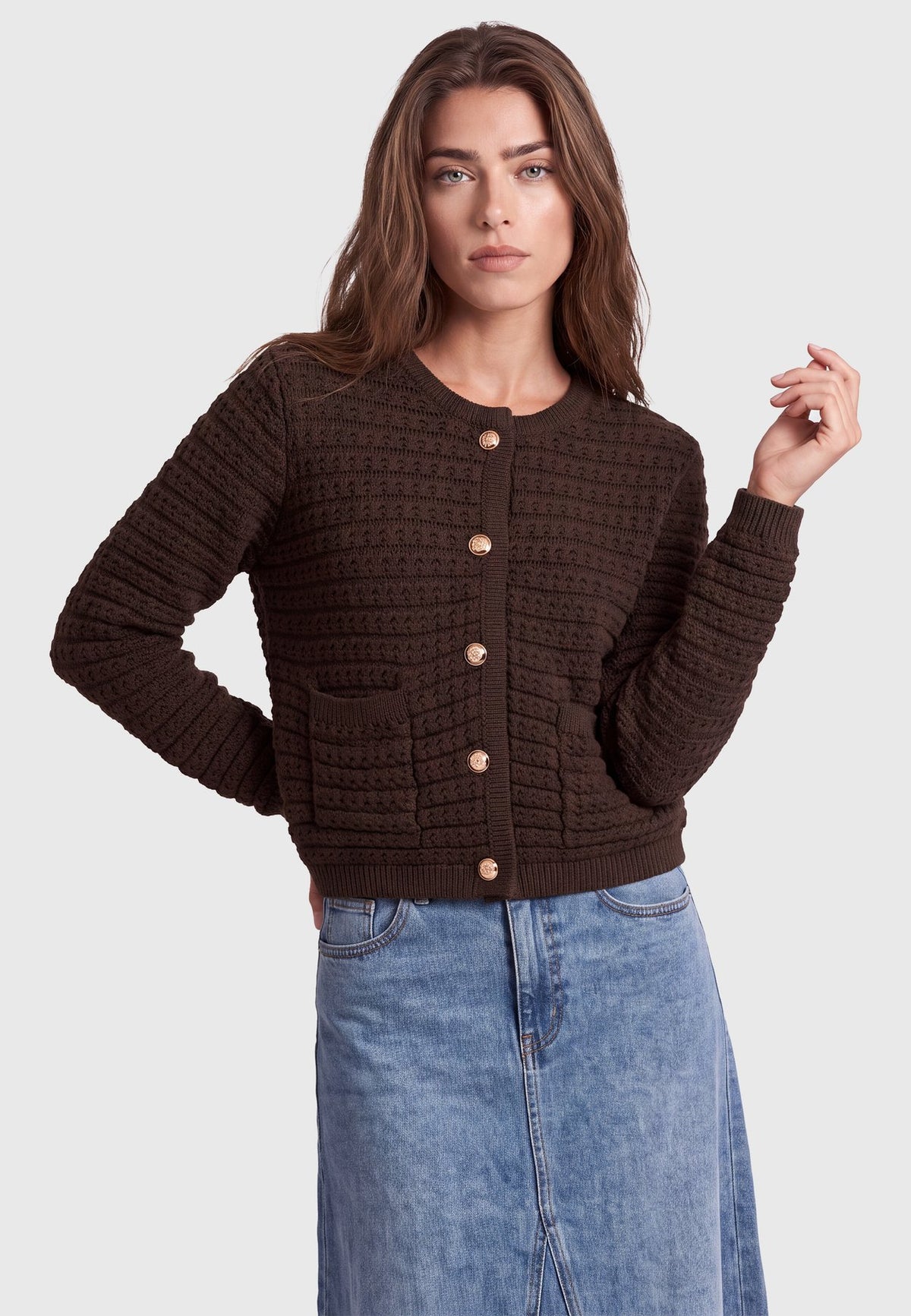 ApartSTRICKJACKE - Strickjacke