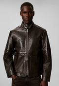 Calvin KleinNAPPA LEATHER JACKET - Lederjacke