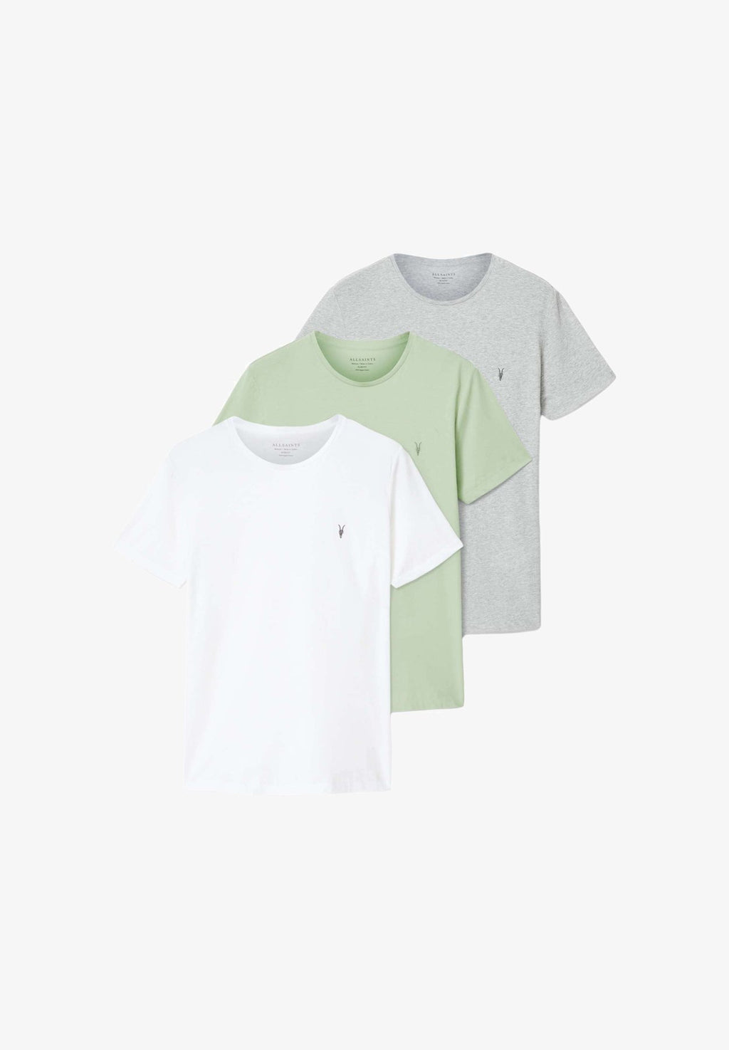 AllSaintsTONIC CREW 3 PACK - T-Shirt basic