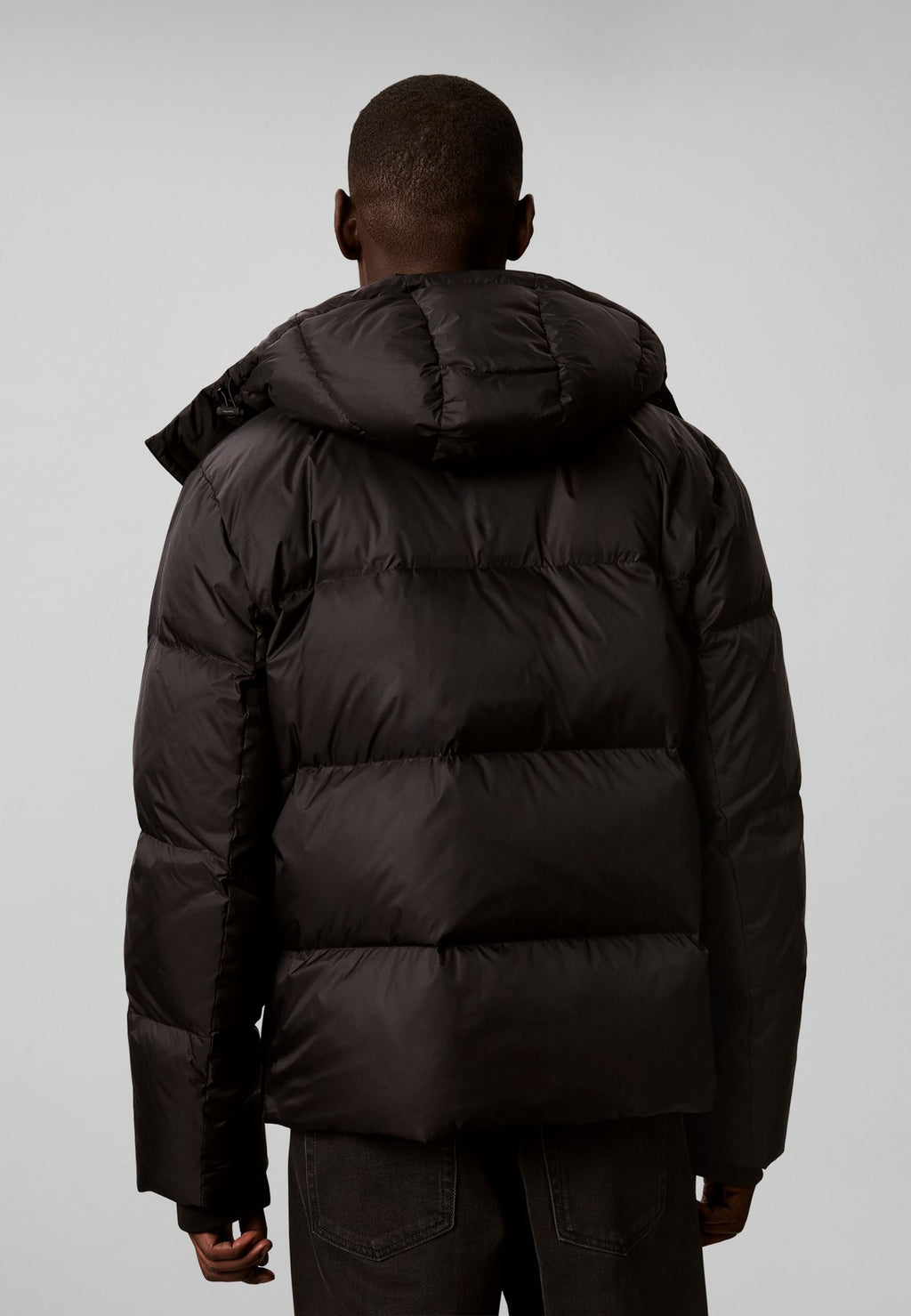 Calvin KleinREMOVABLE HOOD LOGO PUFFER JACKET - Daunenjacke