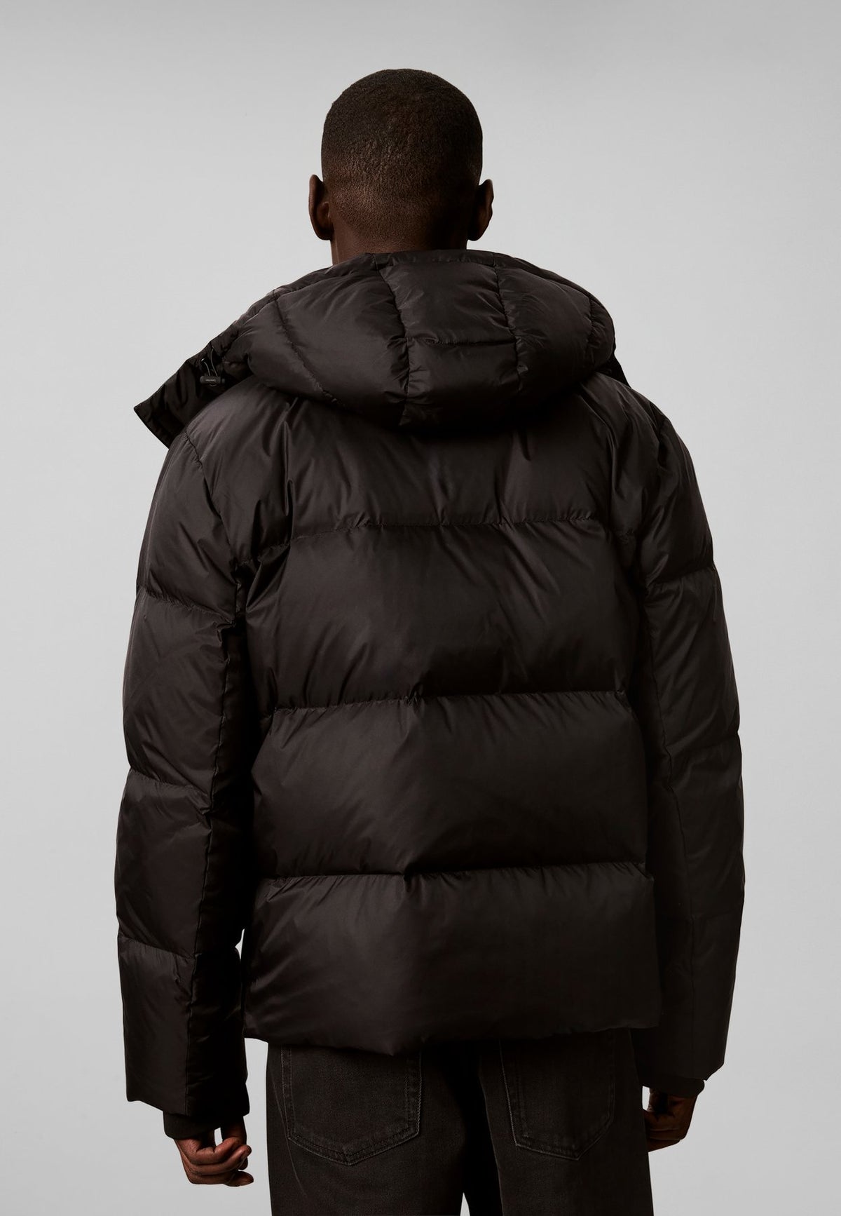 Calvin KleinREMOVABLE HOOD LOGO PUFFER JACKET - Daunenjacke