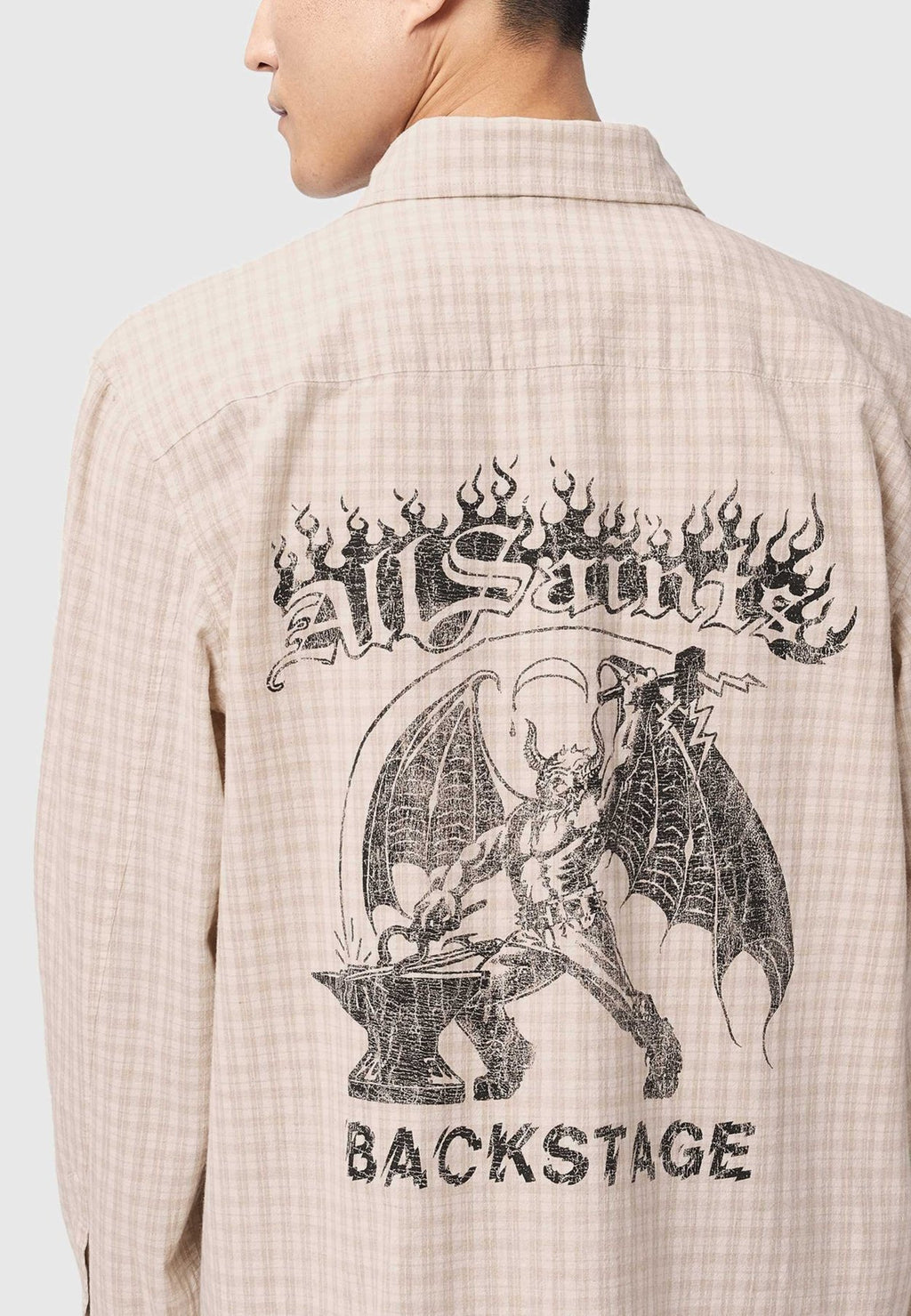 AllSaintsREPEATER LS SHIRT . - Hemd
