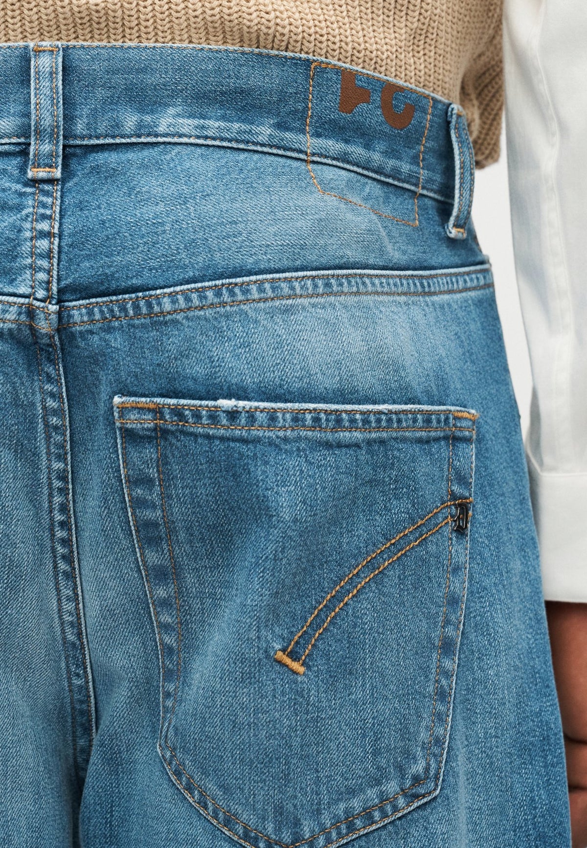 DondupPOCKETS PACO CROSS - Jeans Straight Leg