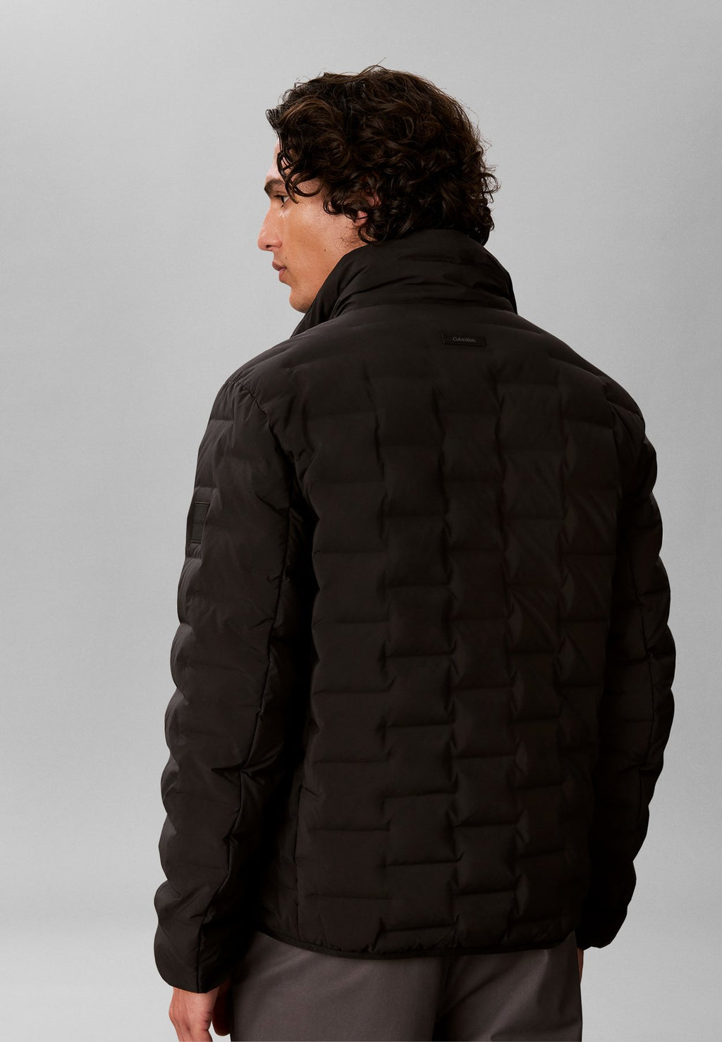 Calvin KleinQUILTED FUNNEL NECK PUFFER JACKET - Daunenjacke