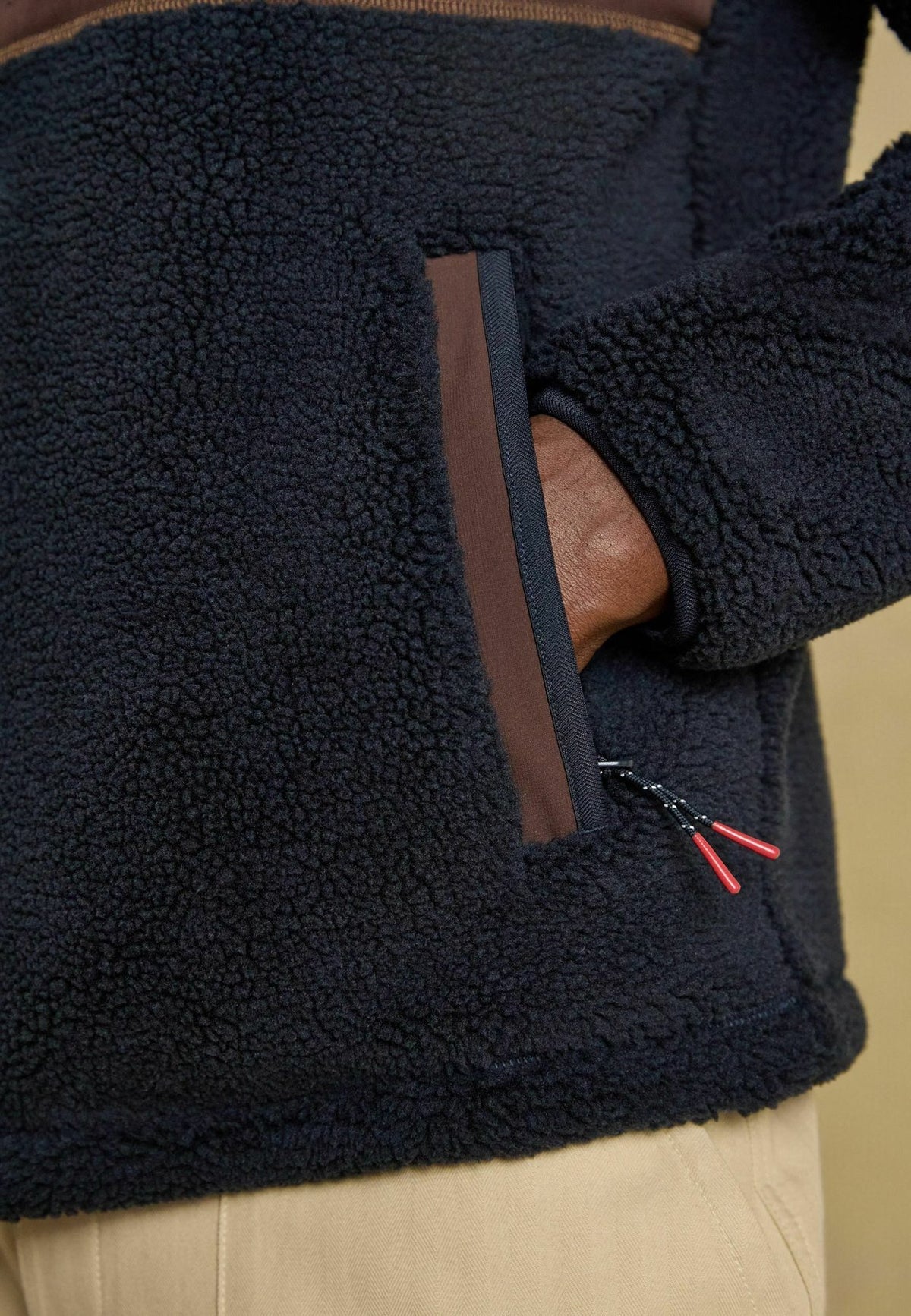 Tom JouleHEAVYWEIGHT BORG ZIP THROUGH FLEECE - Fleecejacke