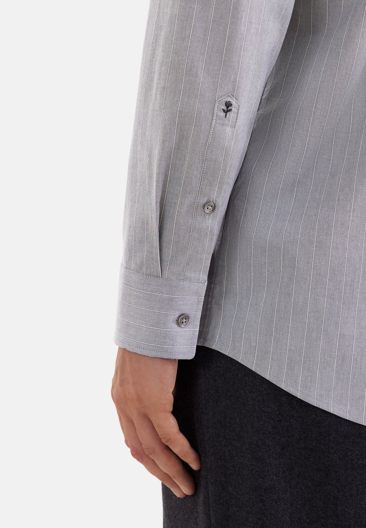SeidenstickerREGULAR - CHAMBRAY - Hemd